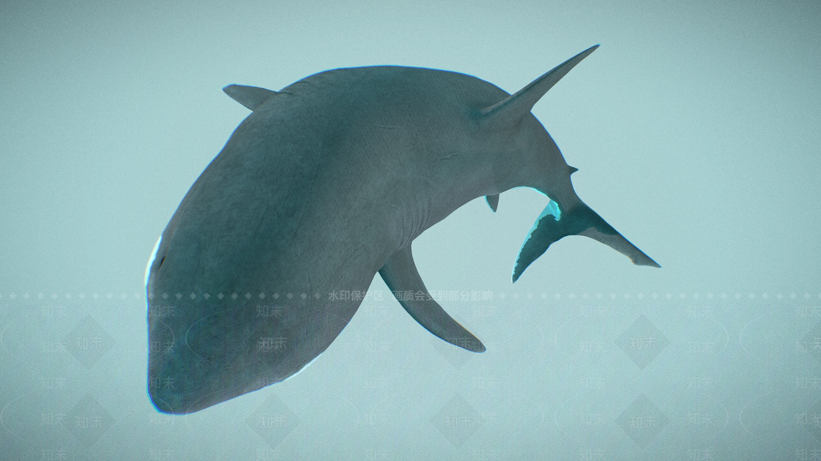 水生类动物3D模型下载【ID:1181341320】