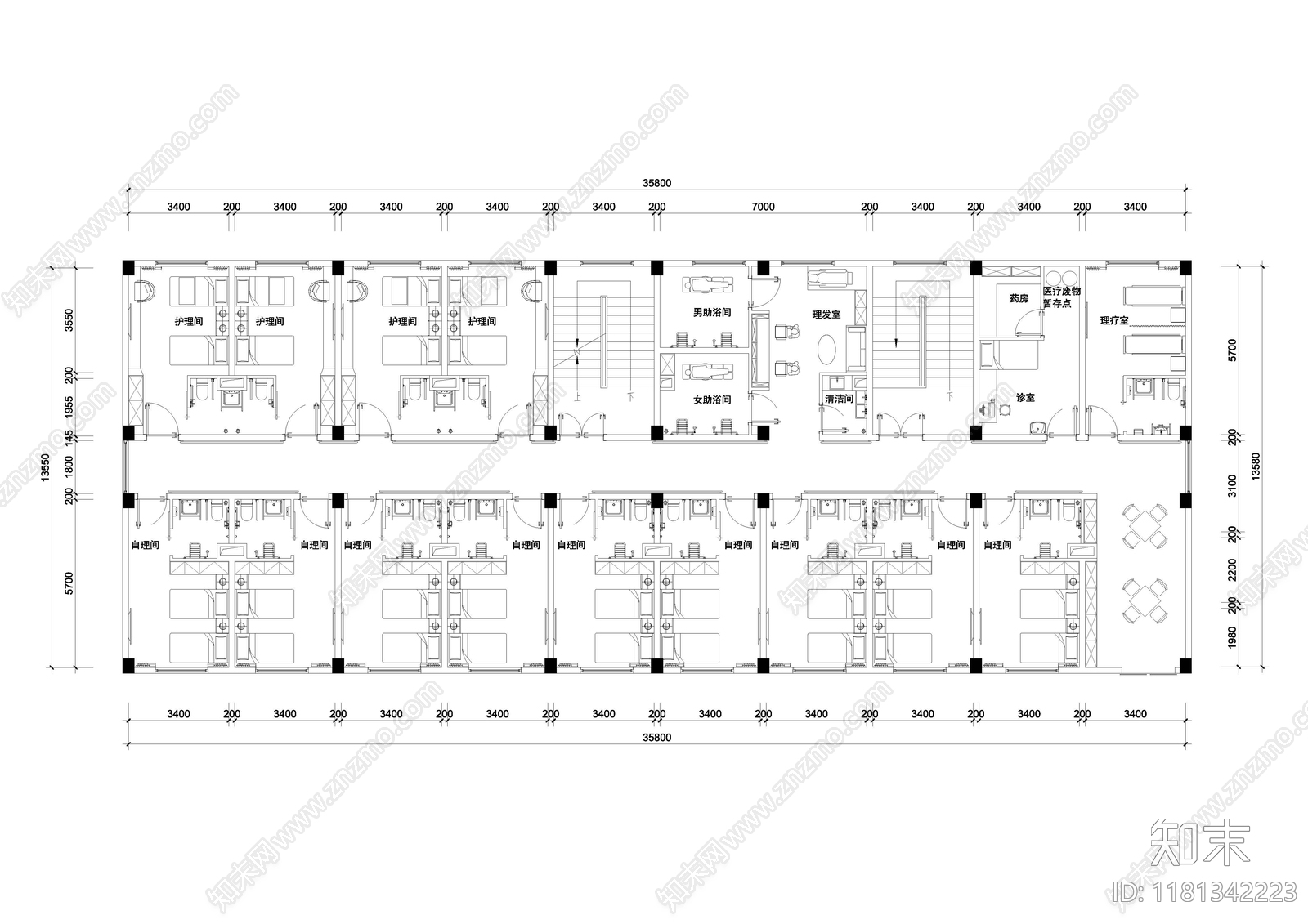 现代公共建筑CAD图纸