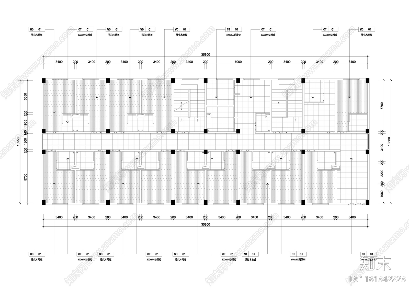 现代其他公共建筑cad施工图下载【ID:1181342223】