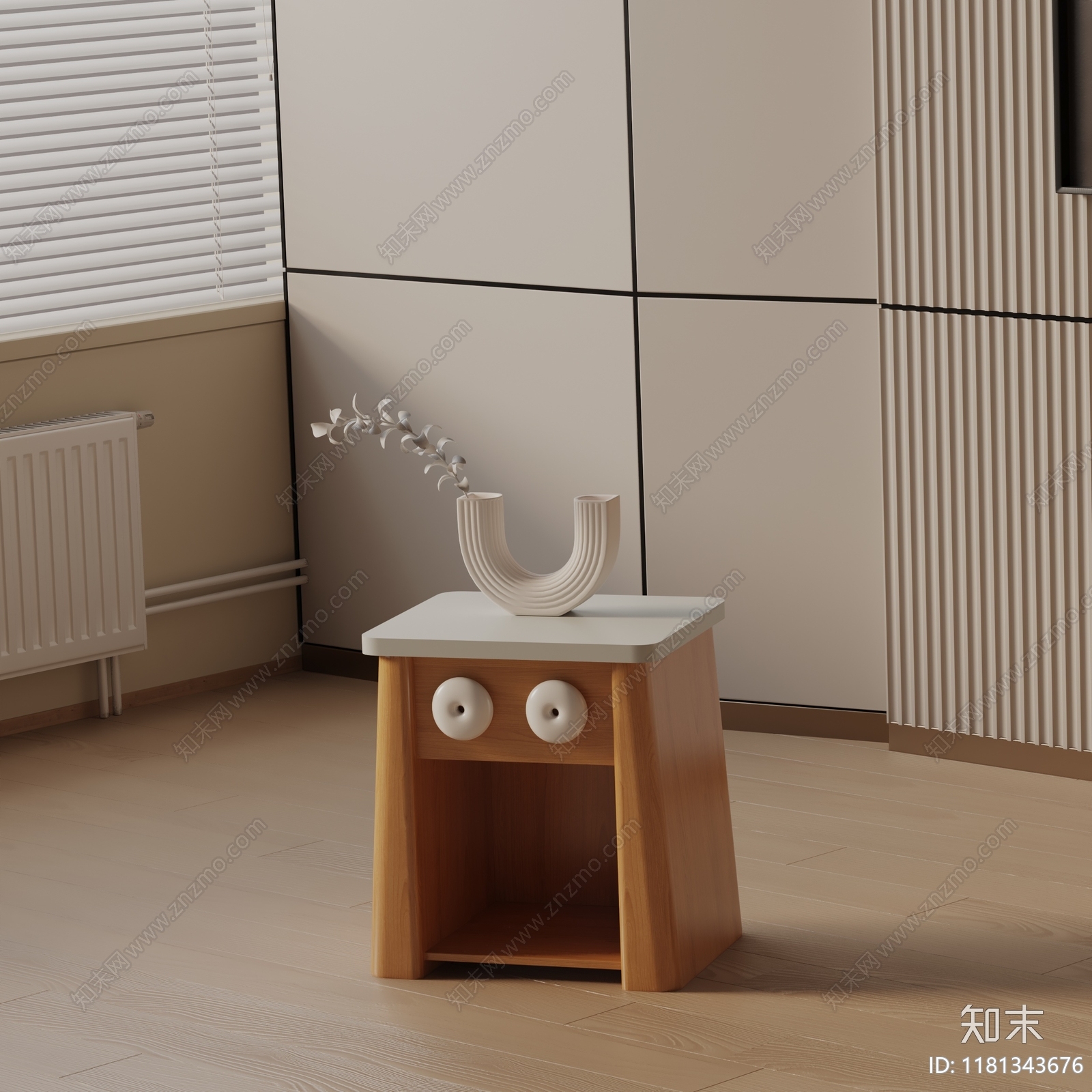 现代边几3D模型下载【ID:1181343676】