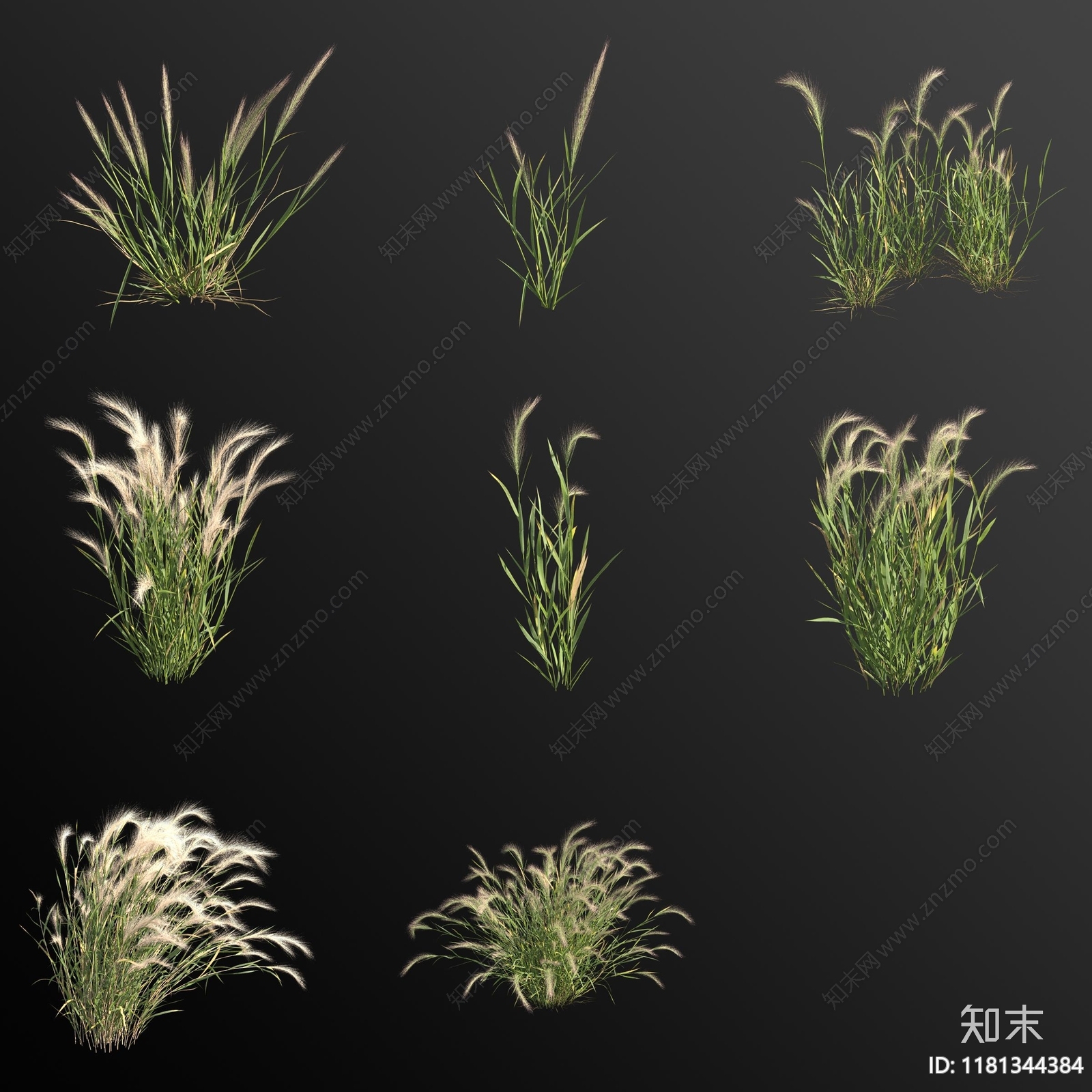 花草组合3D模型下载【ID:1181344384】