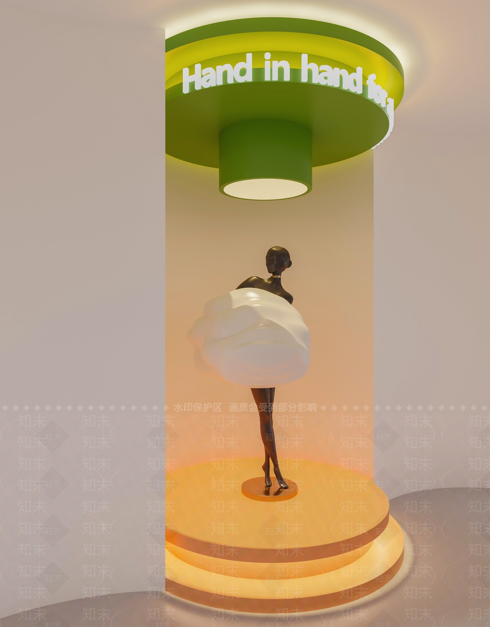 现代幼儿园3D模型下载【ID:1181345232】