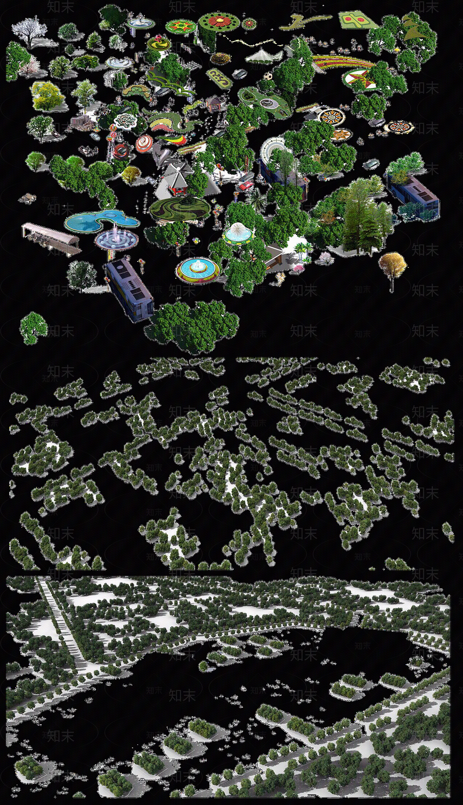 现代城市外景贴图下载【ID:1181349857】