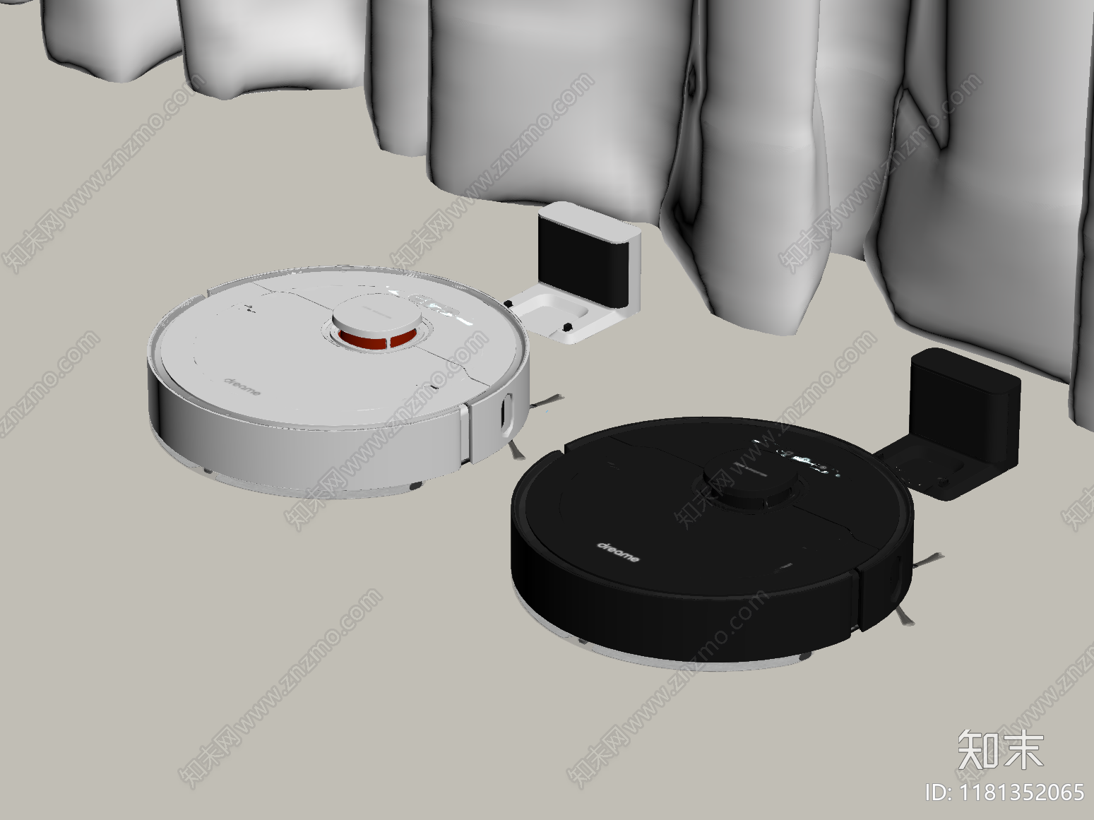 扫地机器人SU模型下载【ID:1181352065】
