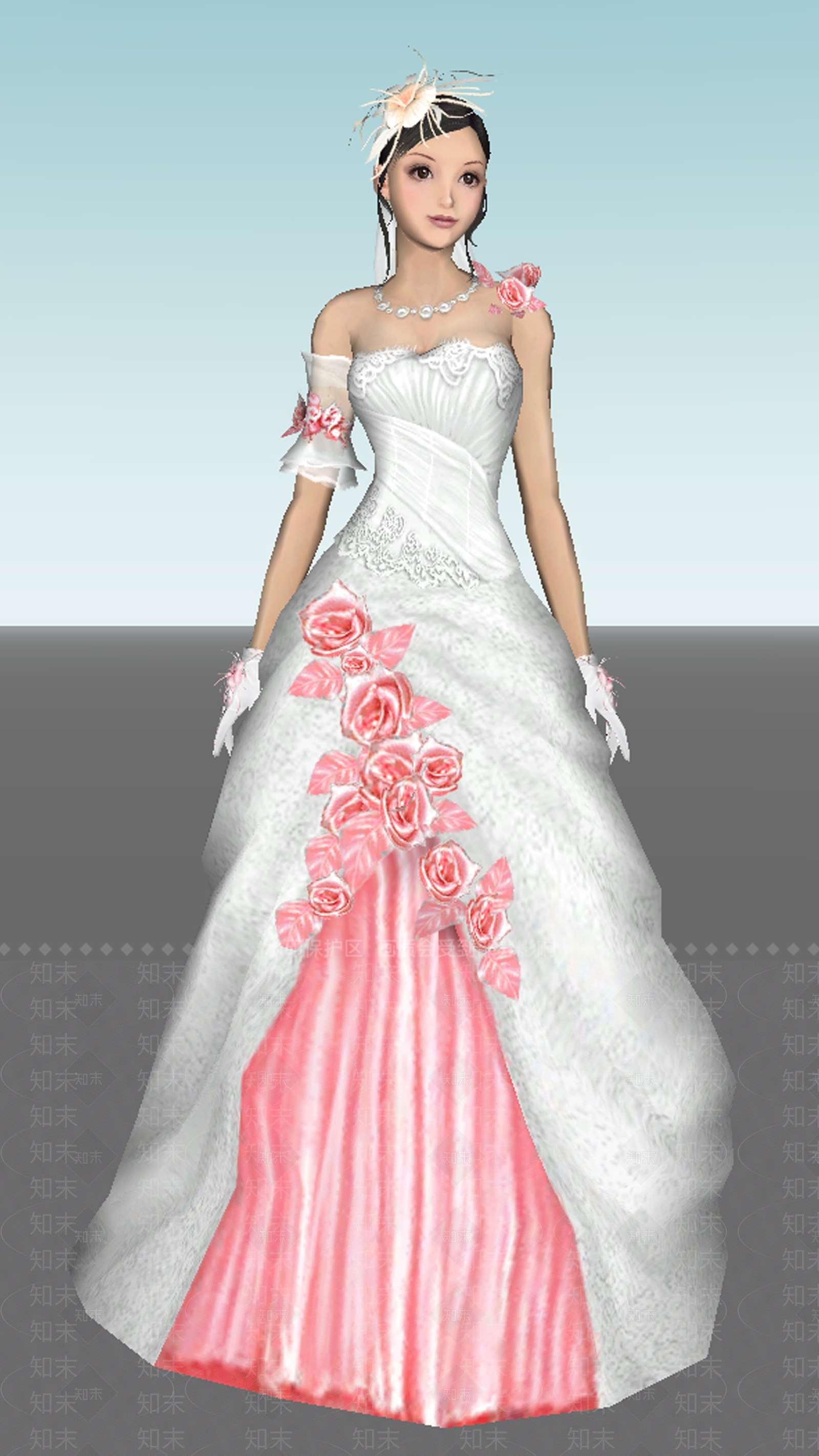 女人SU模型下载【ID:1181364097】