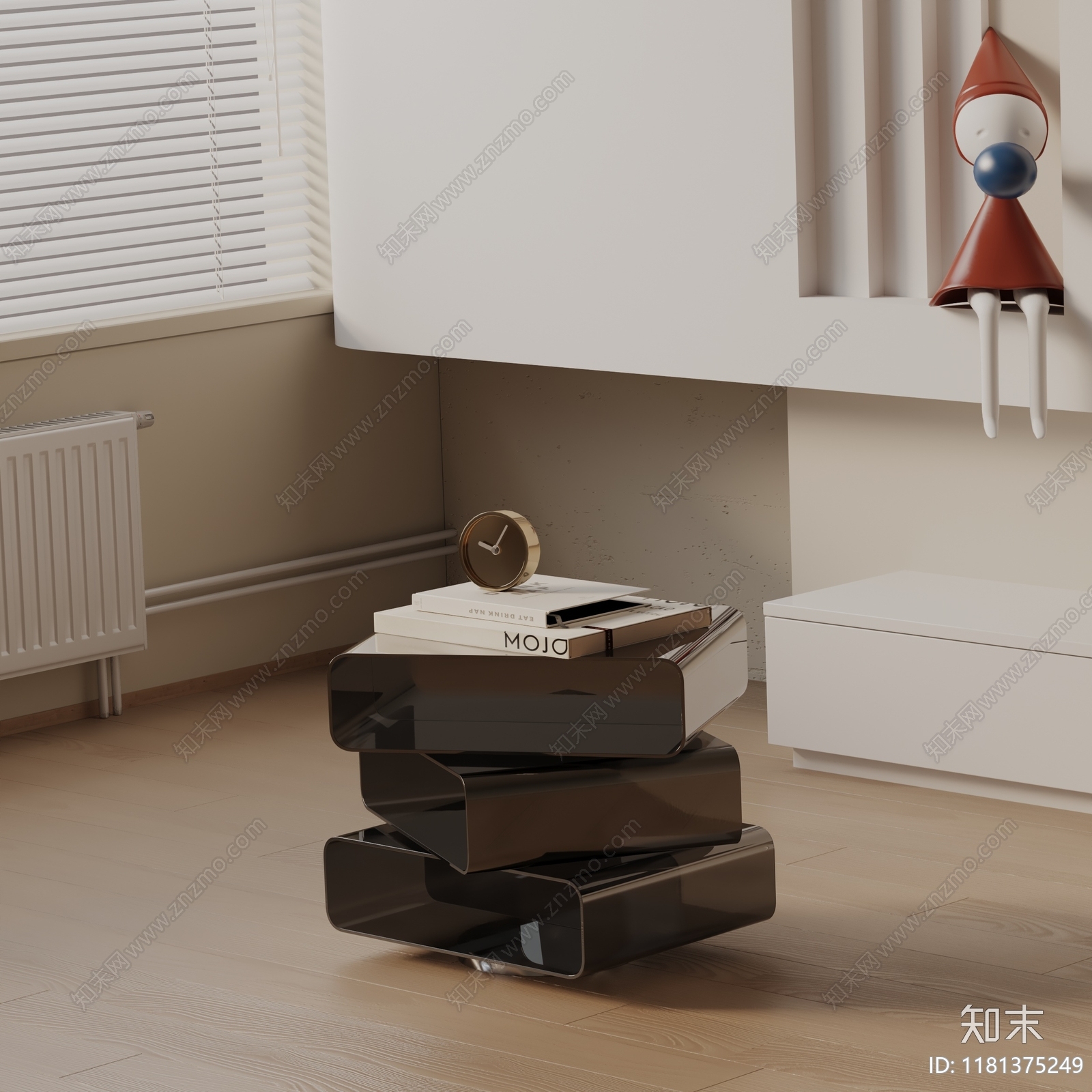 现代边几3D模型下载【ID:1181375249】