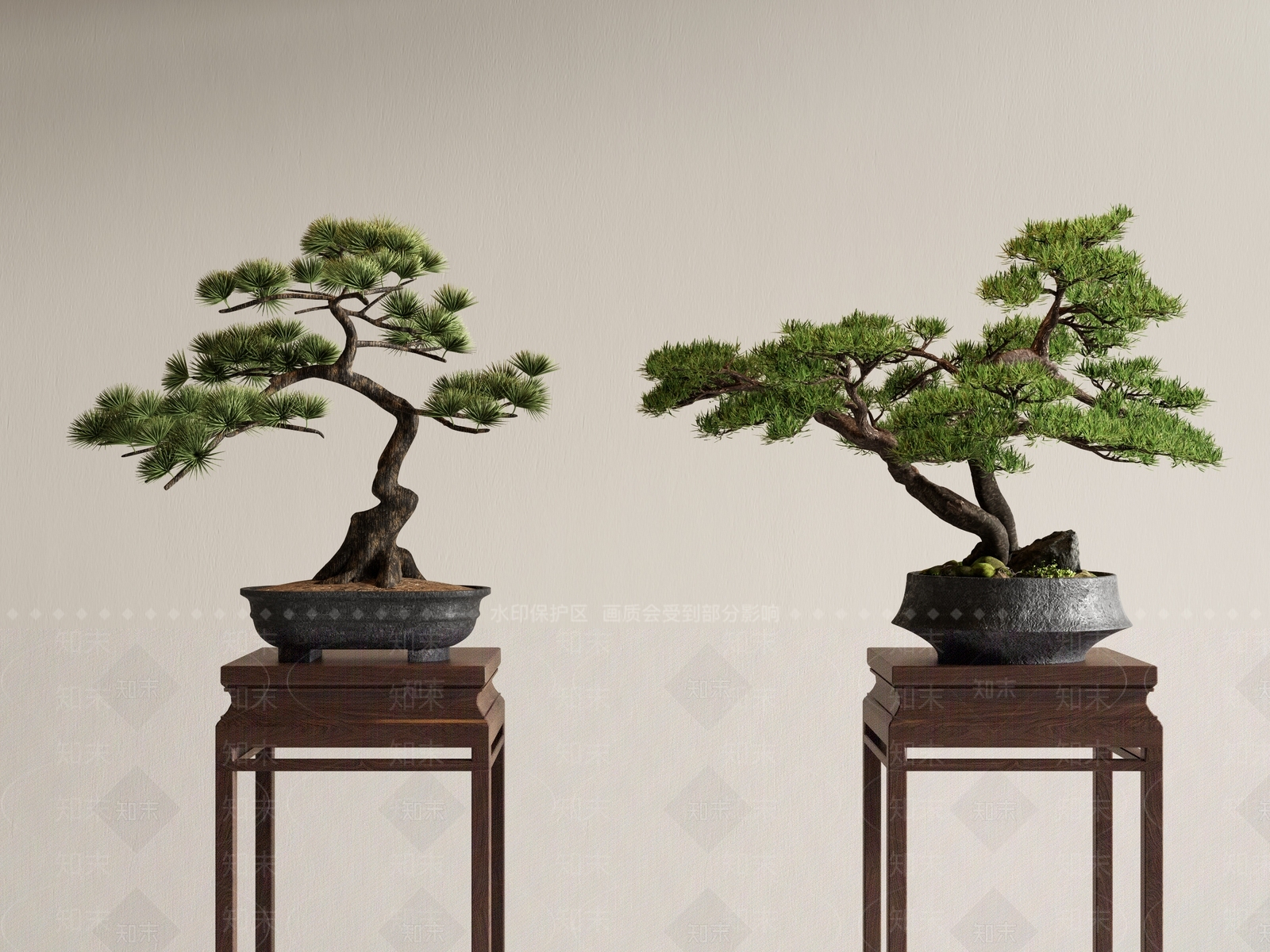 盆栽SU模型下载【ID:1181385768】