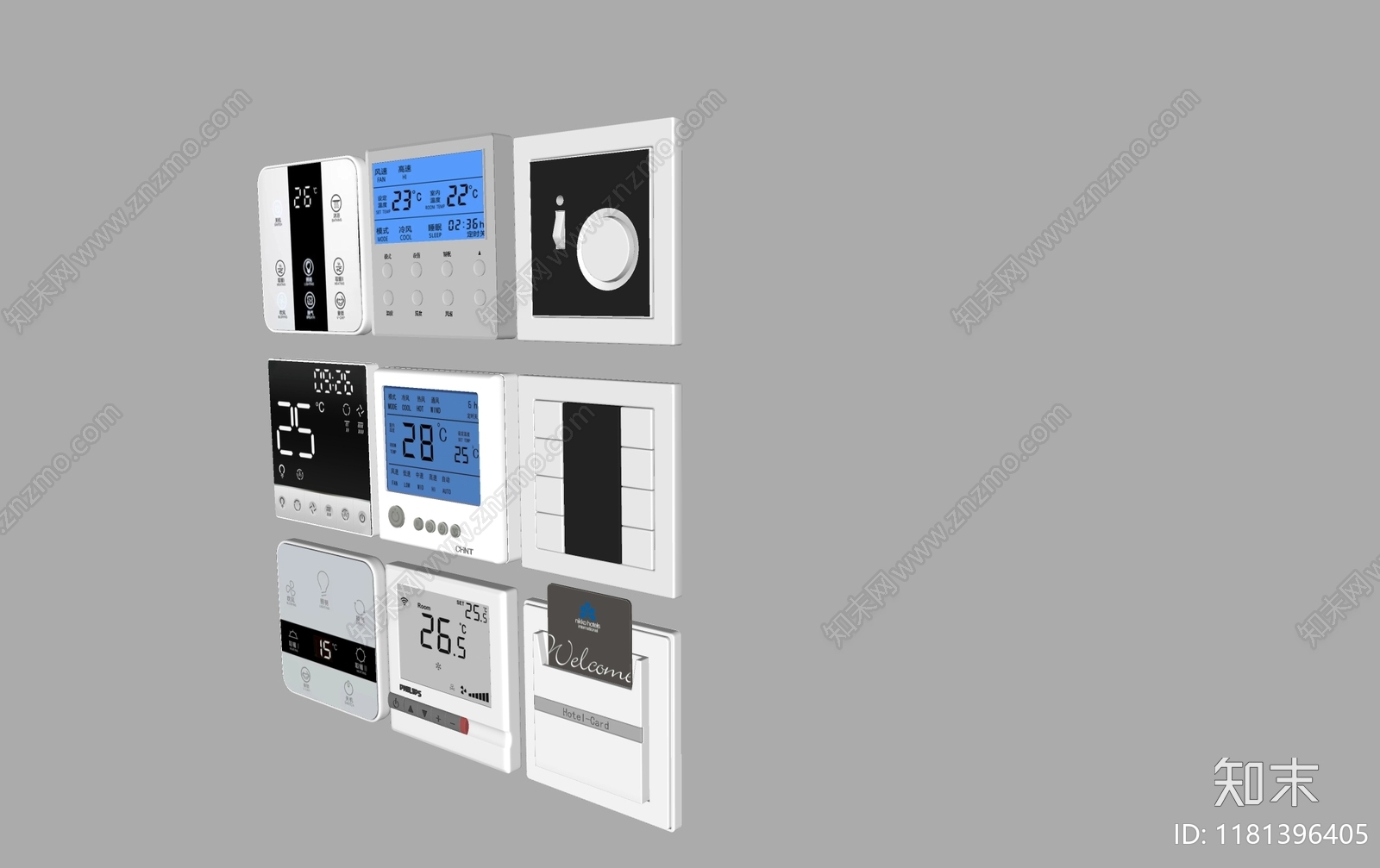 开关SU模型下载【ID:1181396405】