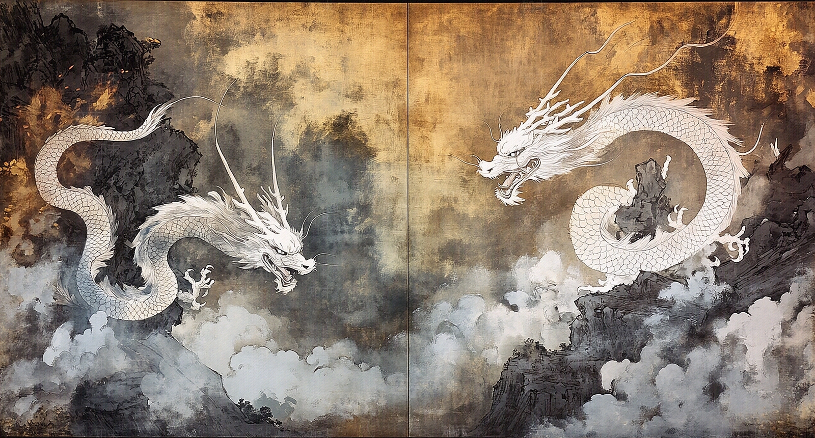 中式日式壁画贴图下载【ID:1181398362】