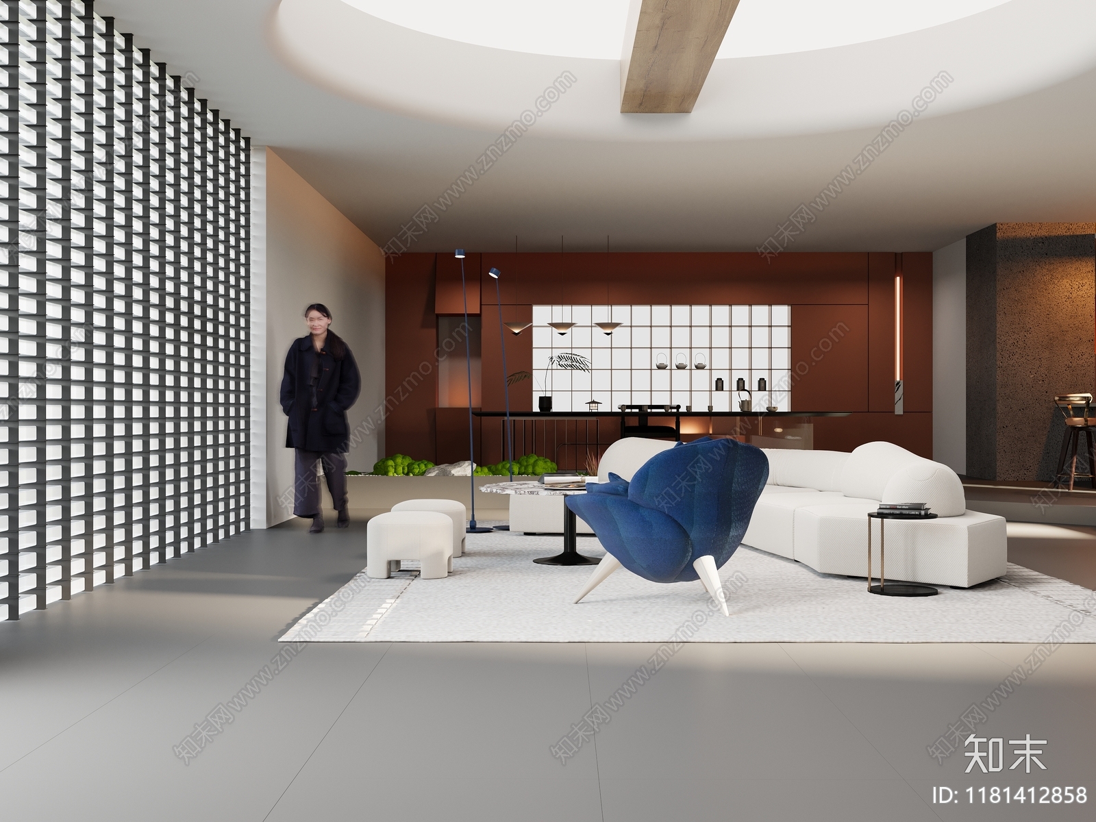 现代轻奢其他展厅3D模型下载【ID:1181412858】