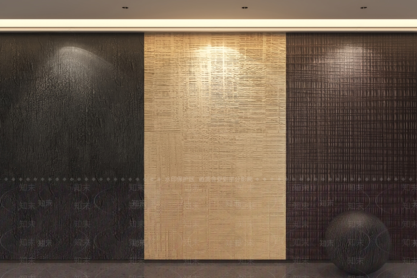 现代背景墙SU模型下载【ID:1181431766】