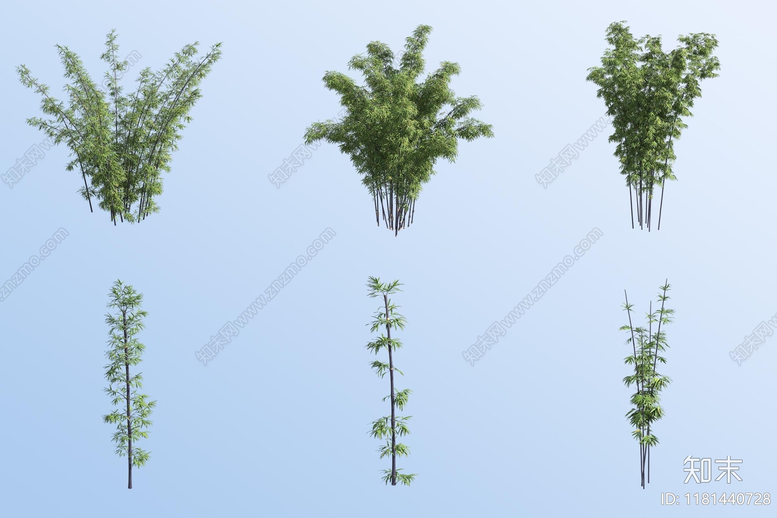 植物堆3D模型下载【ID:1181440728】