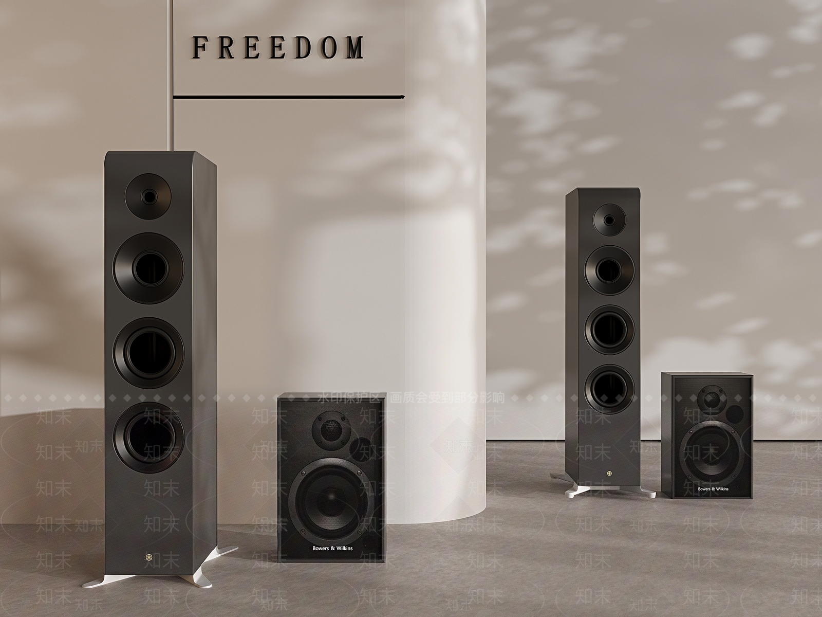 音响SU模型下载【ID:1181448898】
