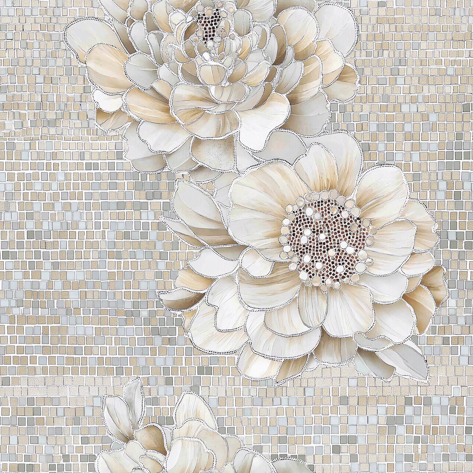 现代新中式马赛克贴图下载【ID:1181468813】