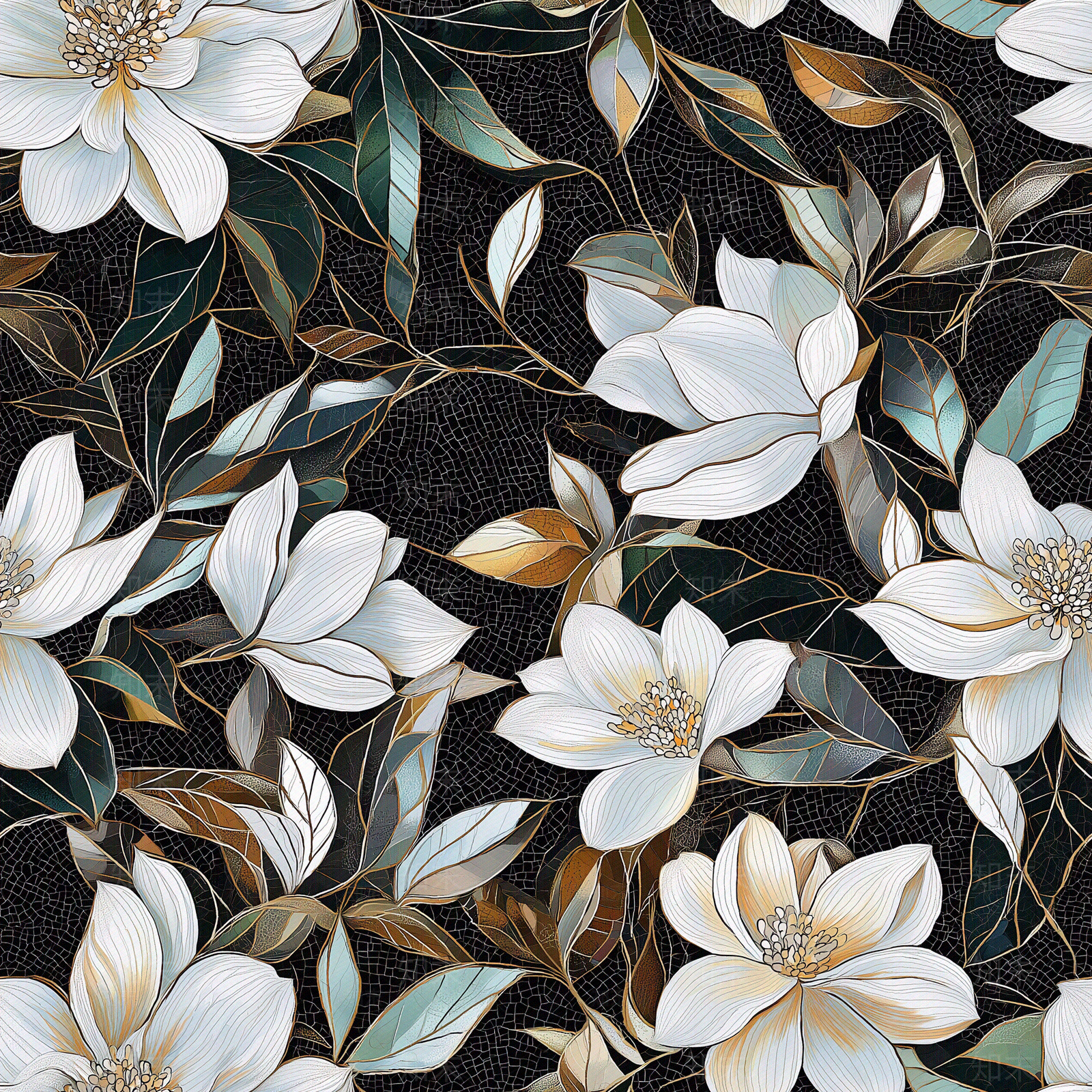 现代新中式马赛克贴图下载【ID:1181470189】