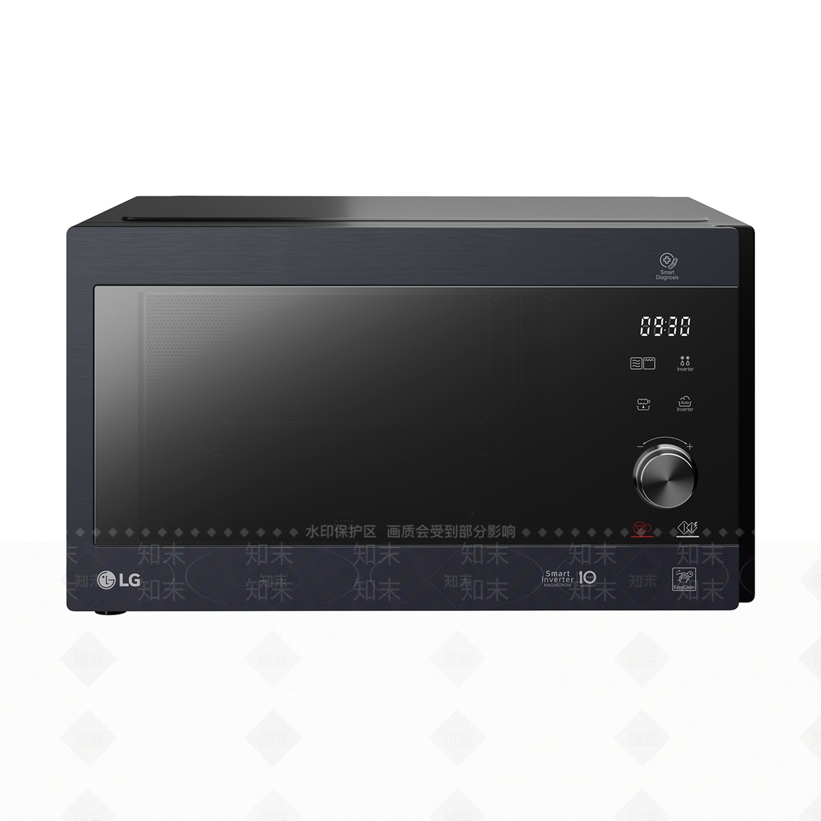 现代烤箱3D模型渲染效果图