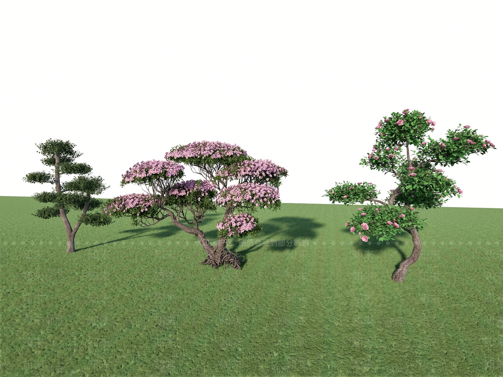 灌木SU模型下载【ID:1181477285】