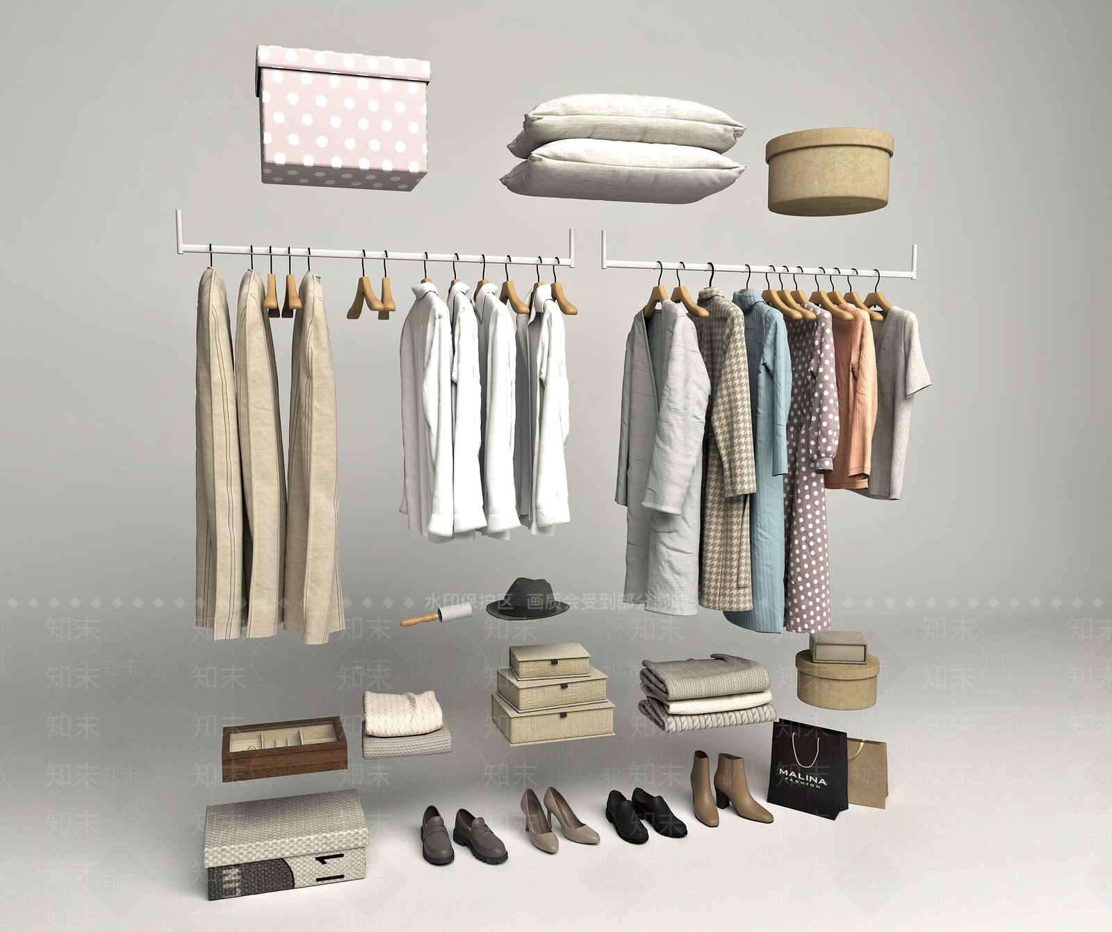衣服3D模型下载【ID:1181492850】