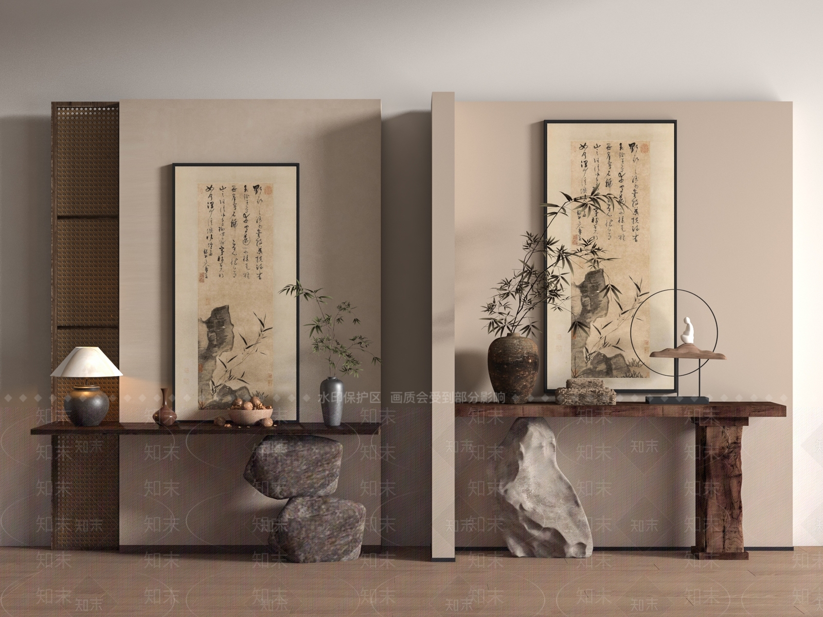 条案3D模型下载【ID:1181501238】
