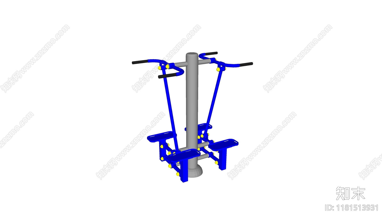 健身器材SU模型下载【ID:1181513931】