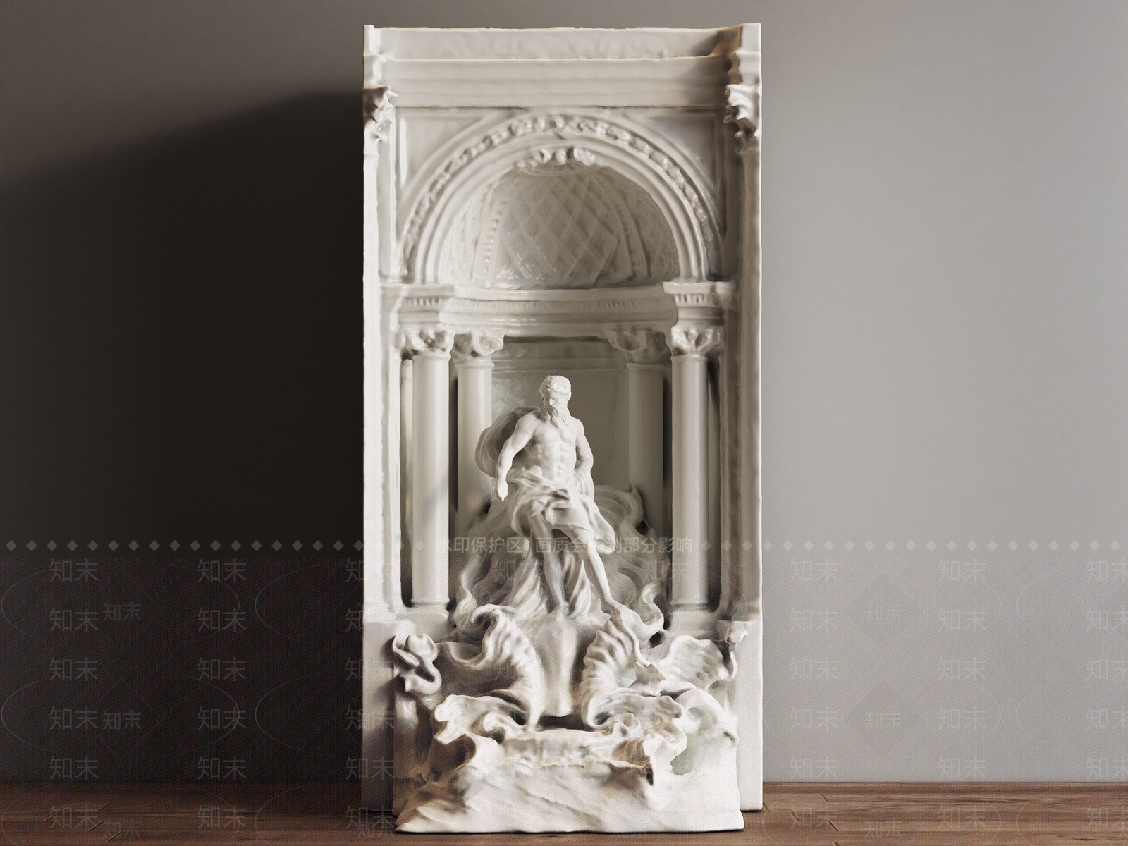 欧式意式其他局部构件3D模型下载【ID:1181523198】