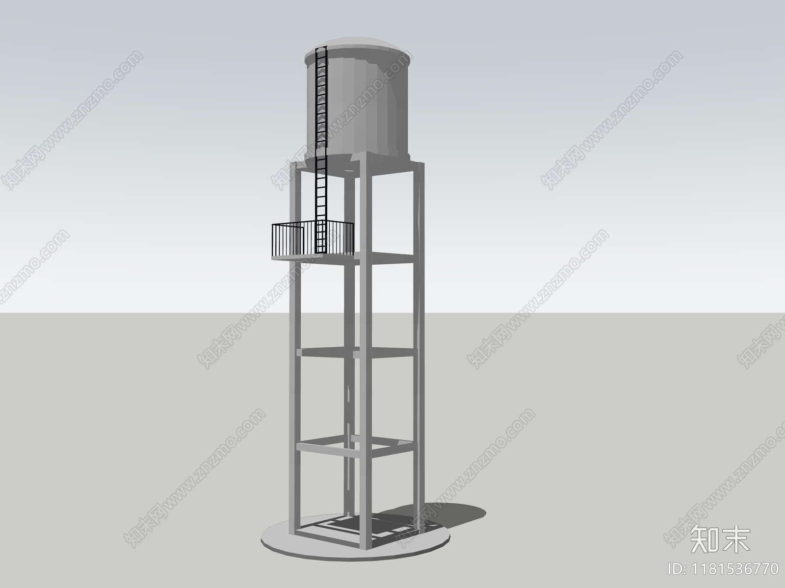 现代其他公共建筑3D模型下载【ID:1181536770】