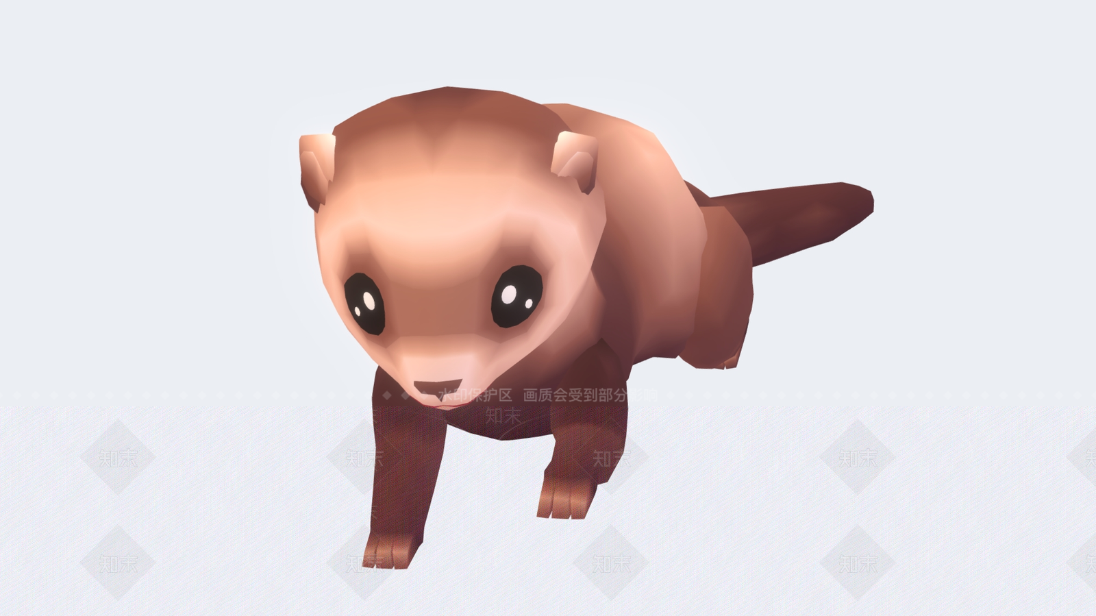 爬行类动物3D模型下载【ID:1181538681】