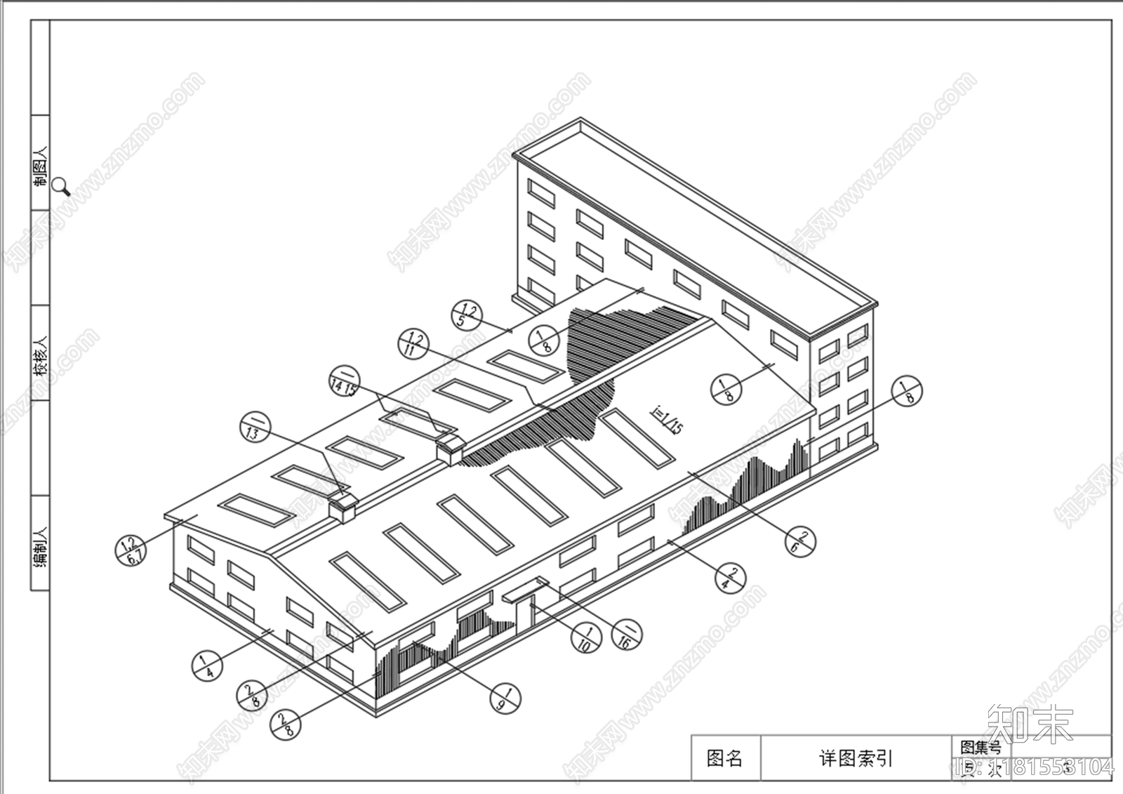 钢结构cad施工图下载【ID:1181553104】