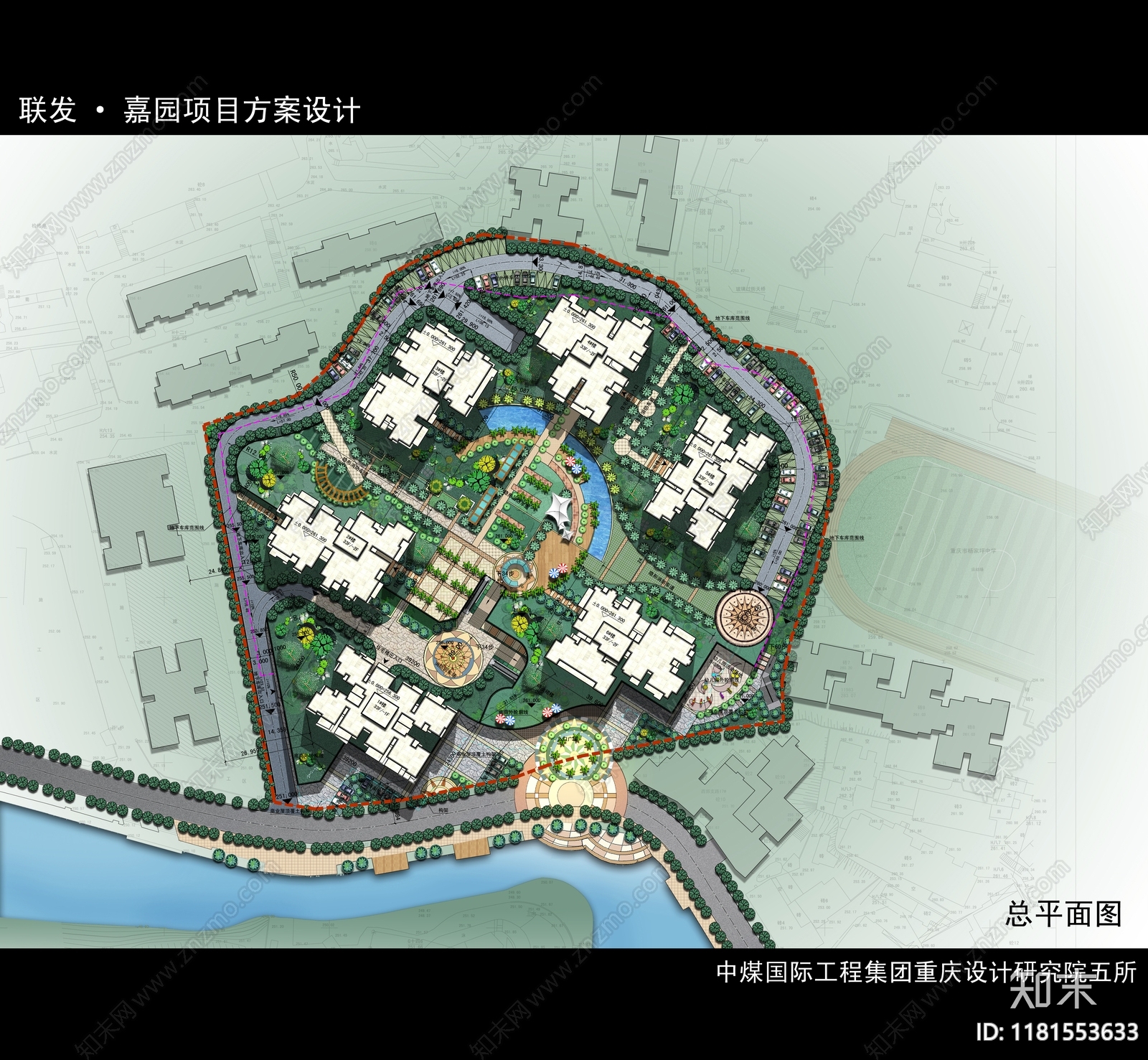 现代住宅楼建筑cad施工图下载【ID:1181553633】