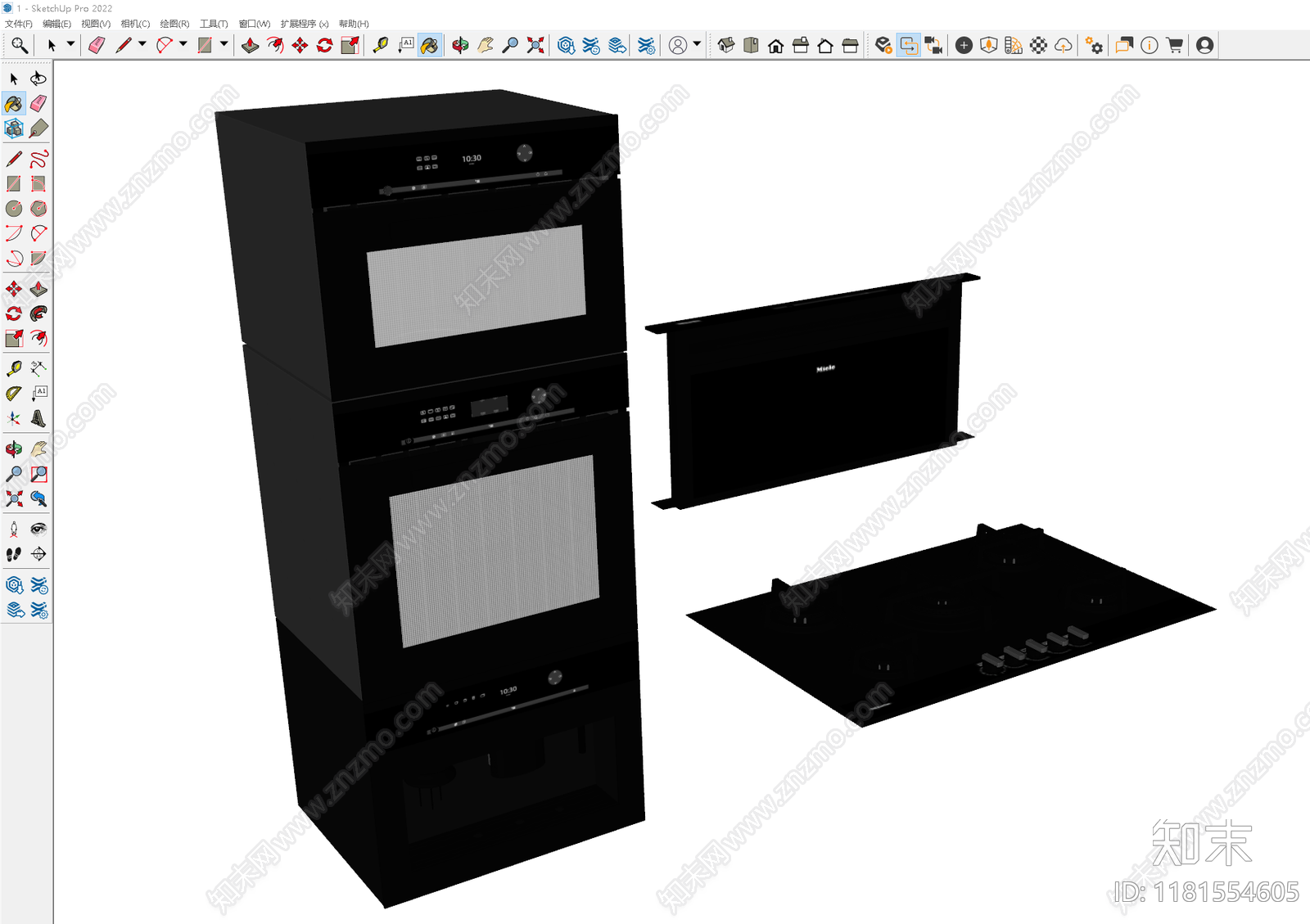厨具SU模型下载【ID:1181554605】