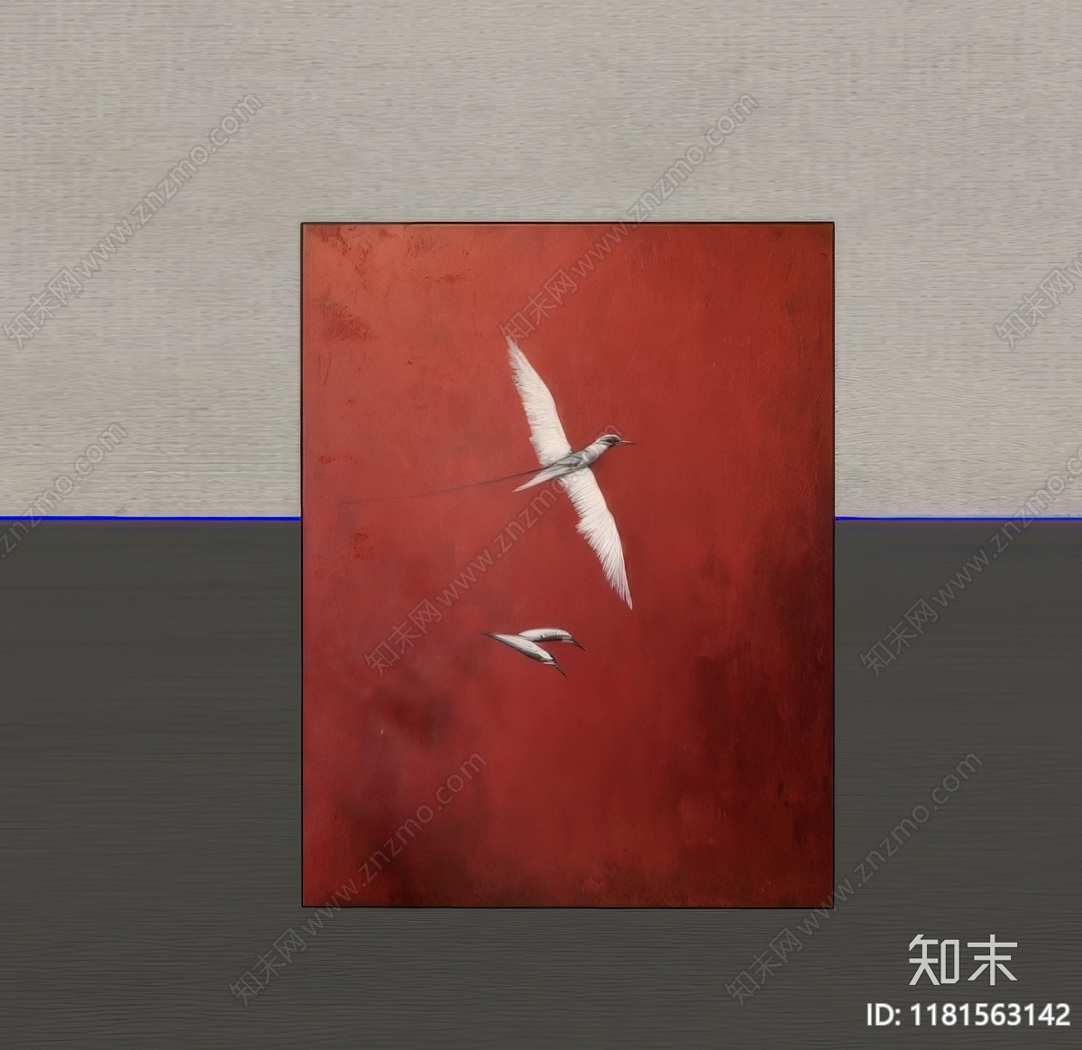 现代挂画SU模型下载【ID:1181563142】