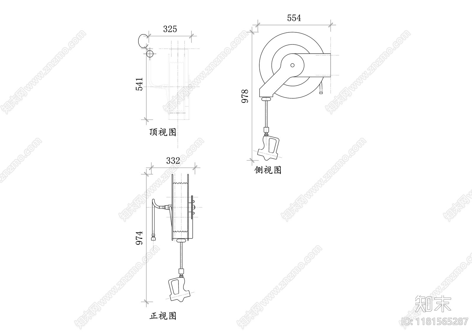 现代五金管件施工图下载【ID:1181565287】