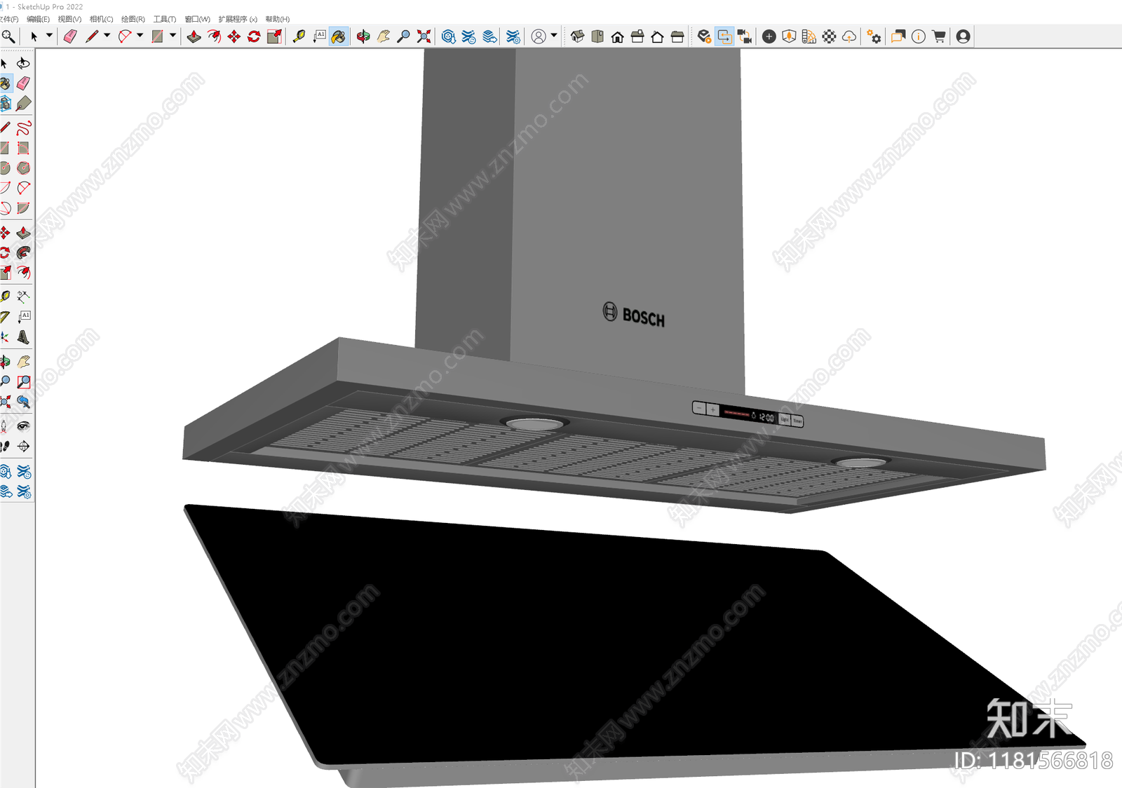 油烟机SU模型下载【ID:1181566818】