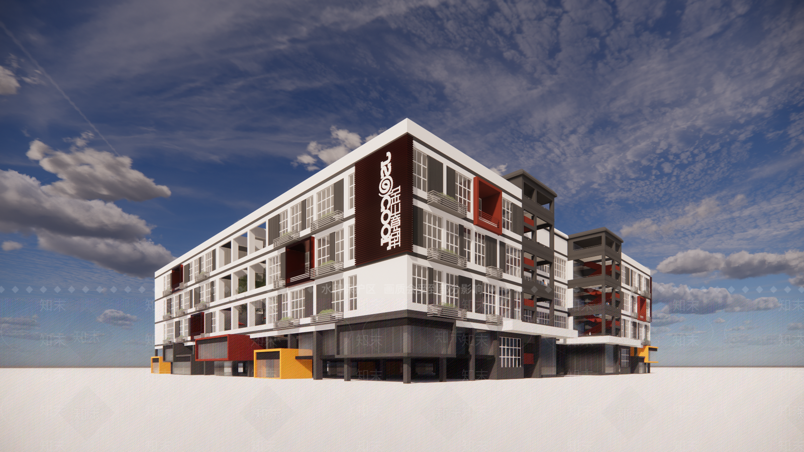 现代其他商业建筑SU模型下载【ID:1181575797】