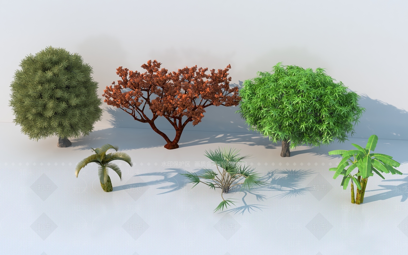 灌木3D模型下载【ID:1181586355】