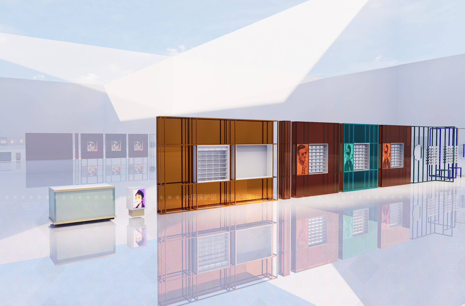 现代玩具礼品店SU模型下载【ID:1181594259】