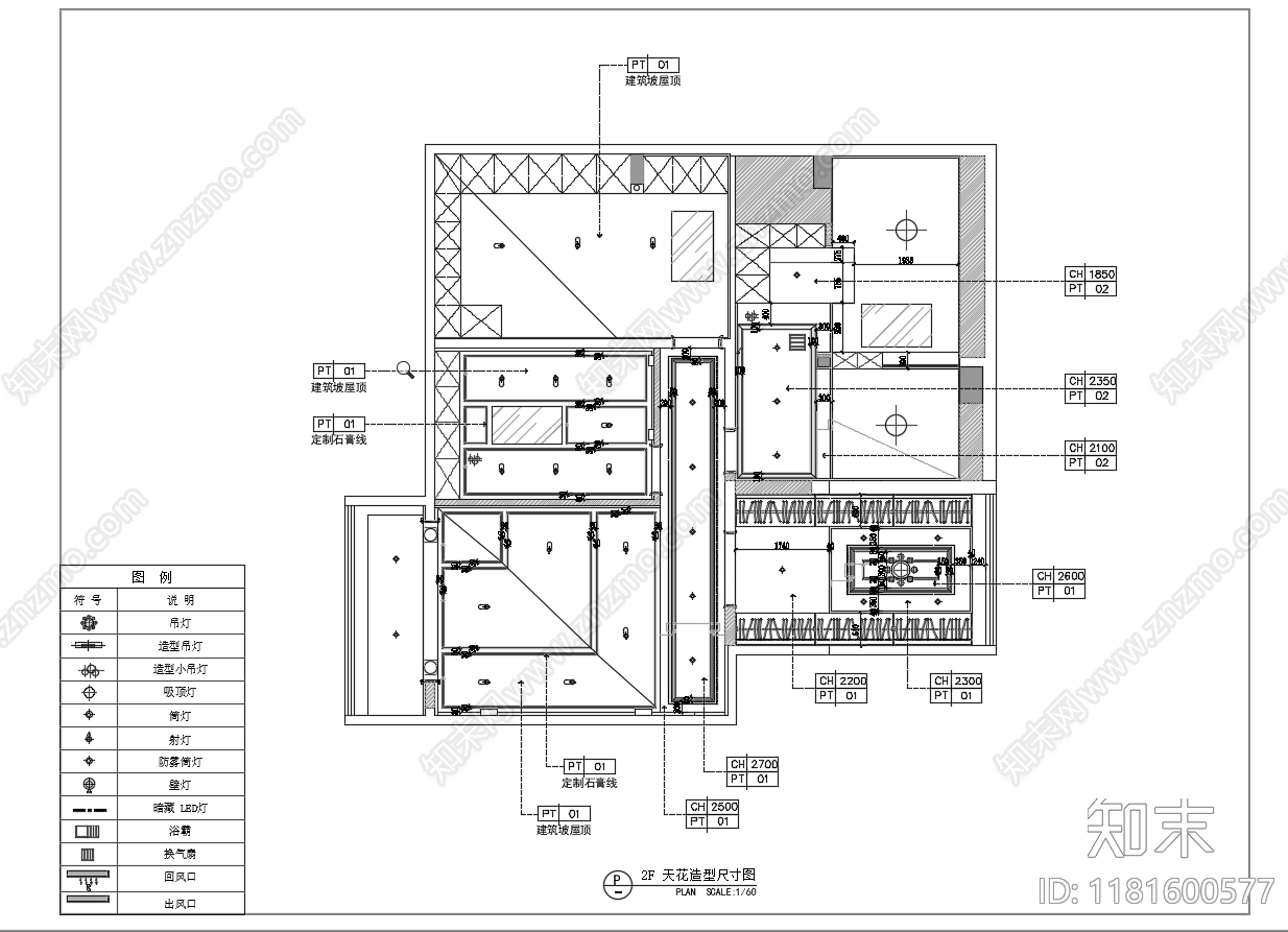 别墅cad施工图下载【ID:1181600577】