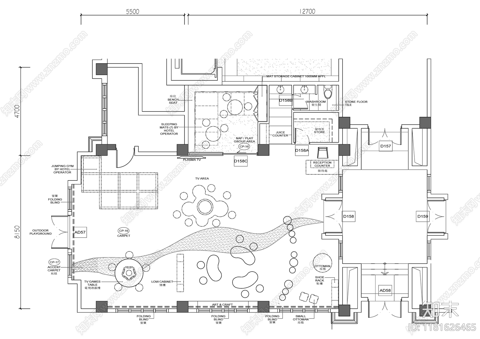 建筑平面图施工图下载【ID:1181626465】