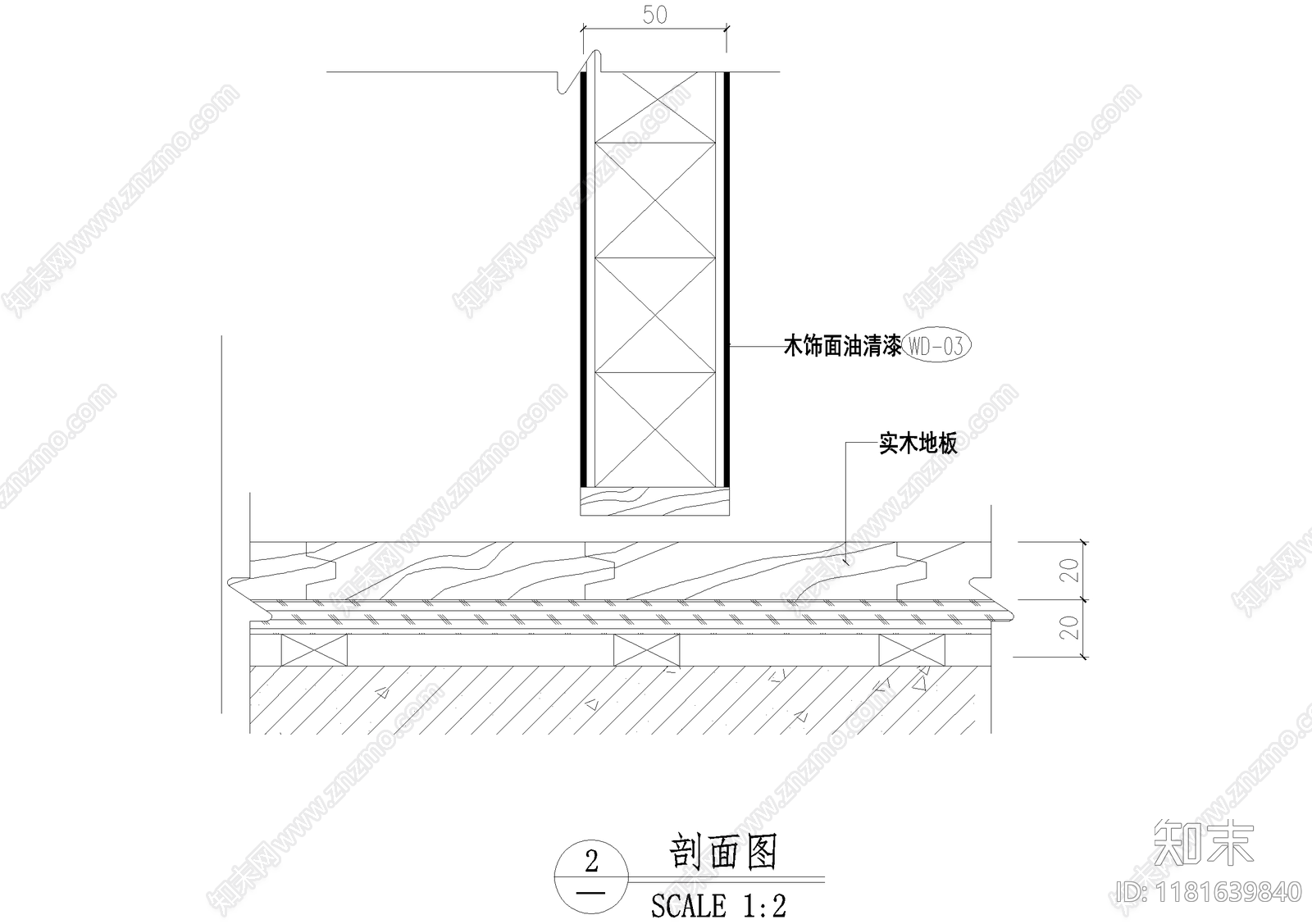 门节点cad施工图下载【ID:1181639840】