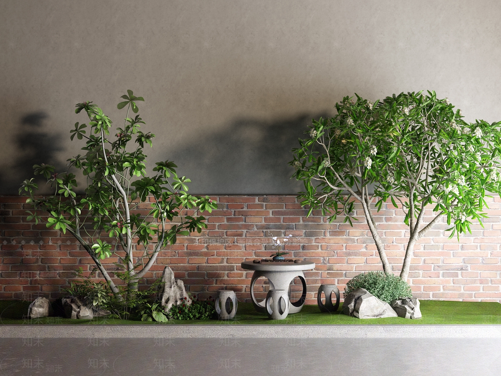 景观树3D模型下载【ID:1181658987】