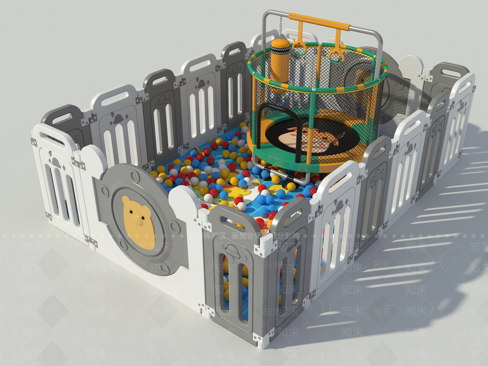 儿童器材3D模型下载【ID:1181672587】