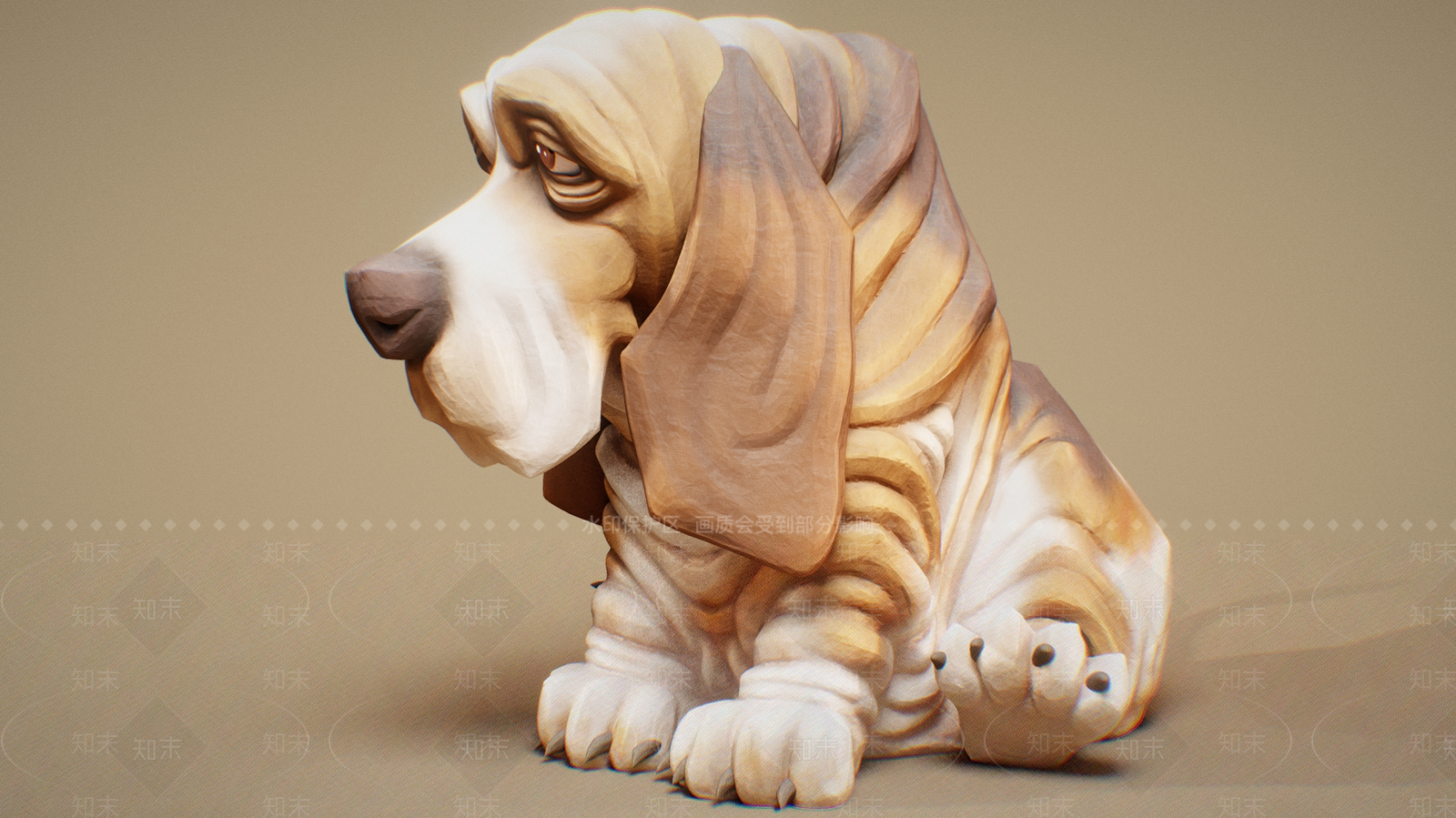 狗3D模型下载【ID:1181674710】