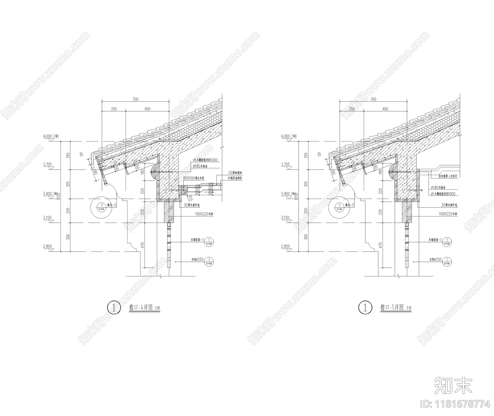 中式新中式古建cad施工图下载【ID:1181678774】