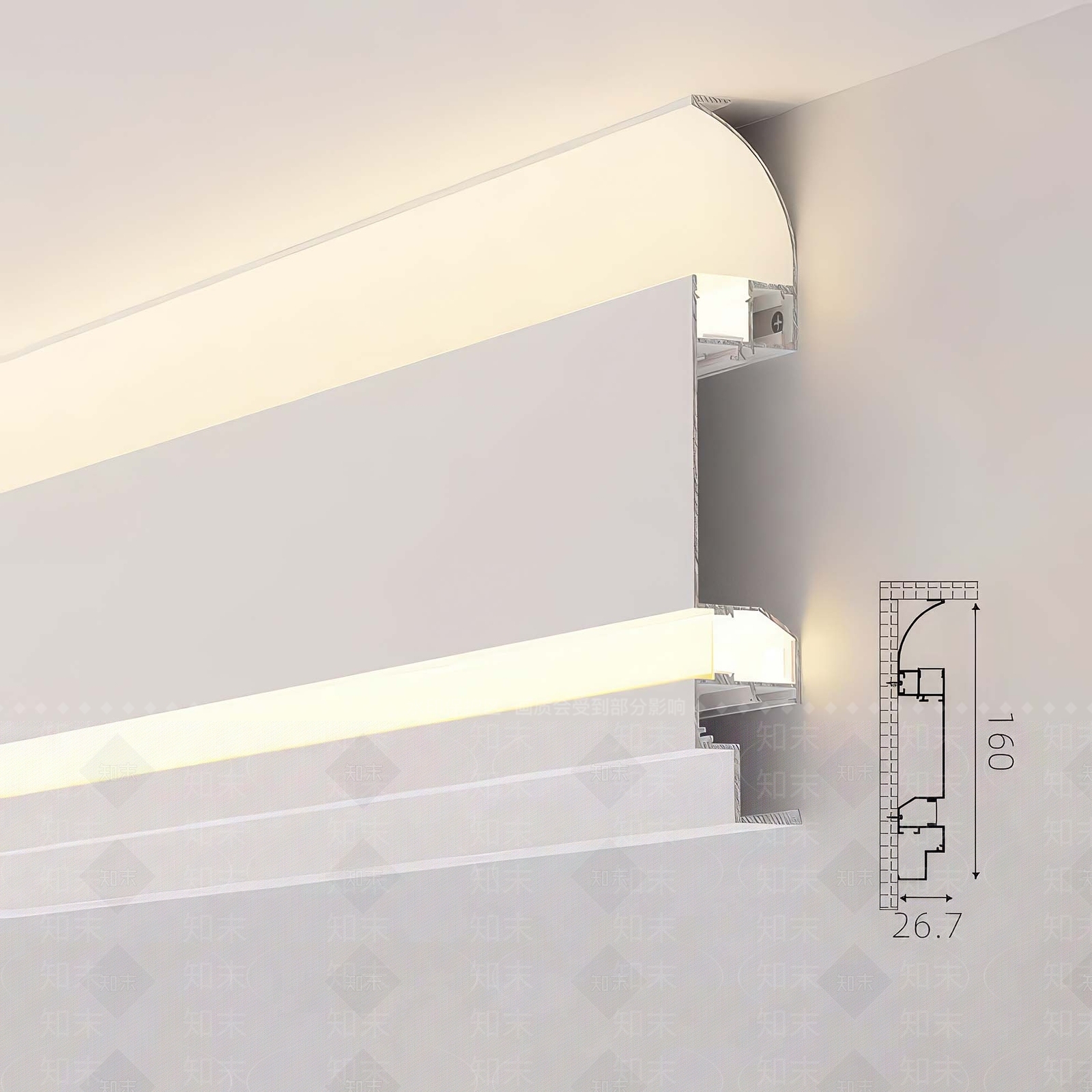 现代其他灯具SU模型下载【ID:1181680276】
