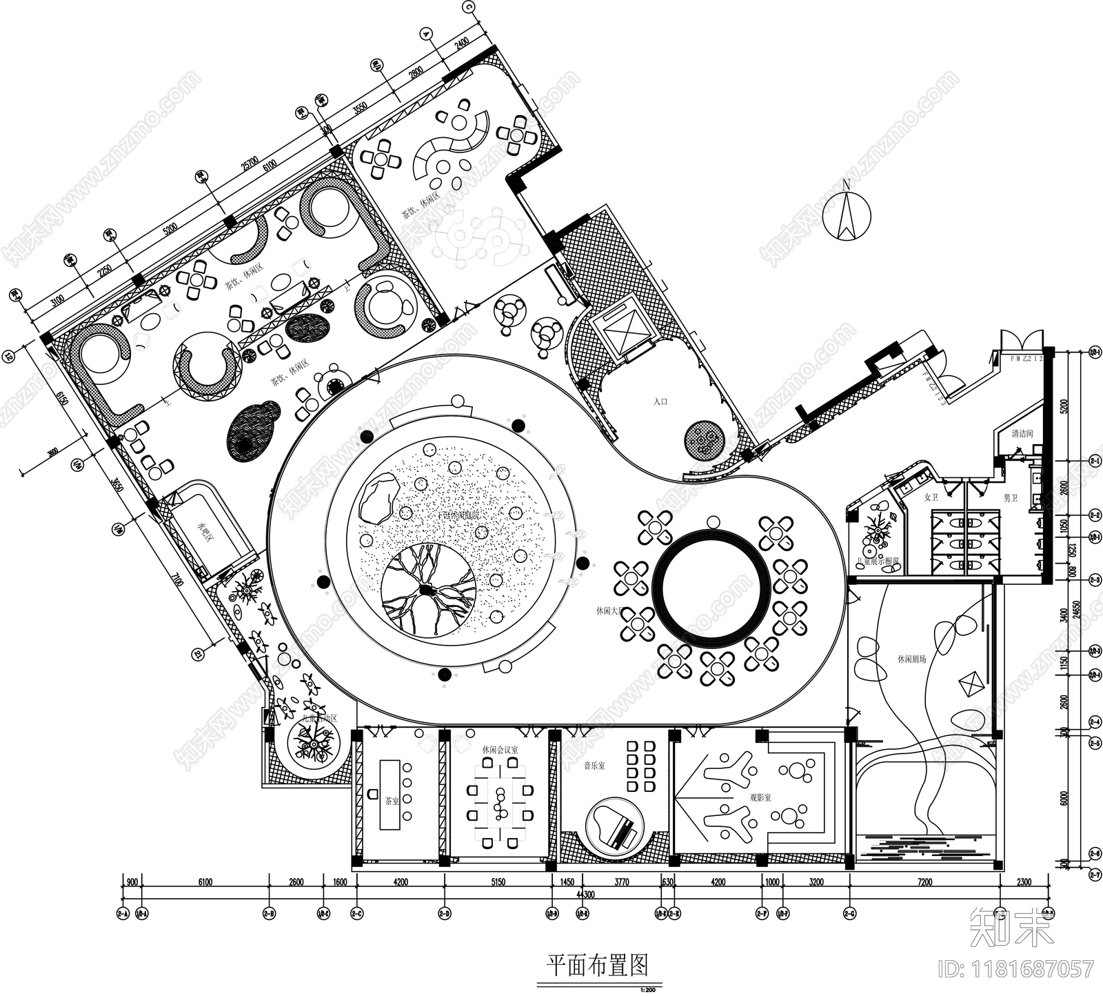 现代儿童乐园施工图下载【ID:1181687057】