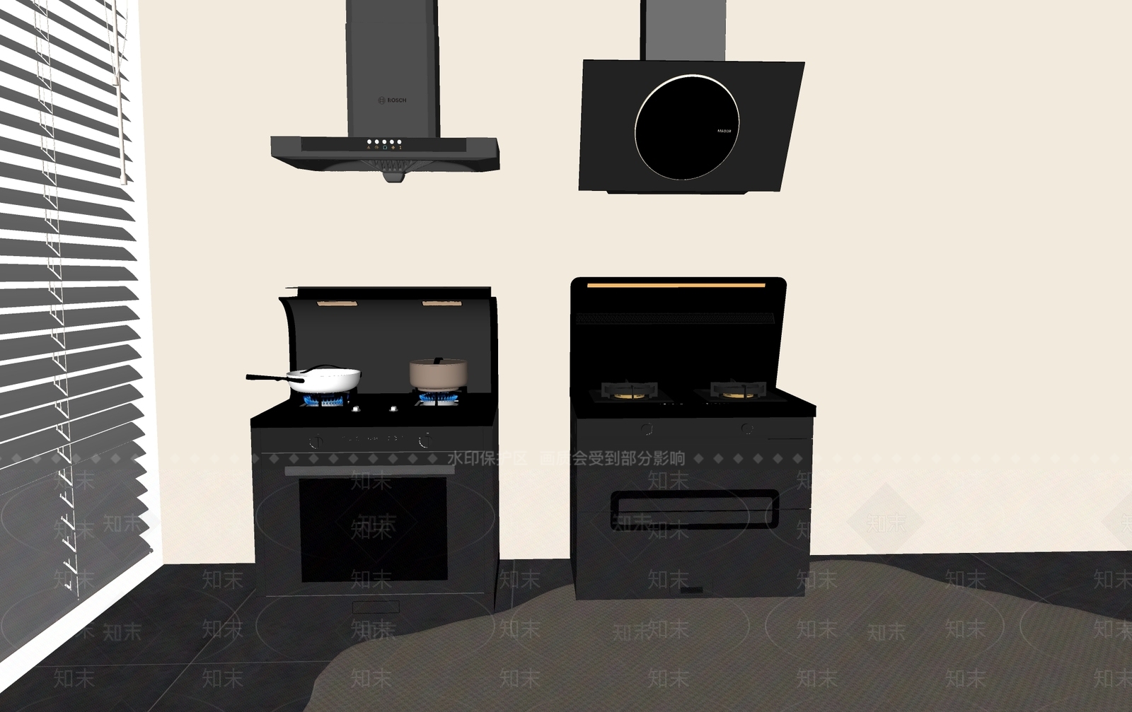 油烟机SU模型下载【ID:1182027947】