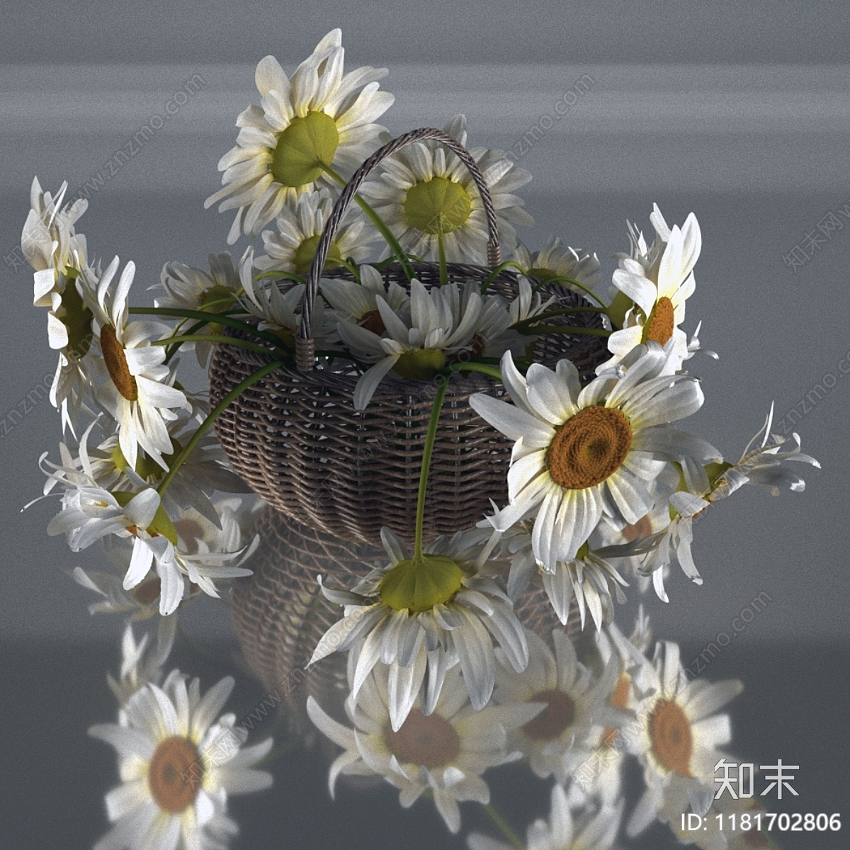 花艺3D模型下载【ID:1181702806】