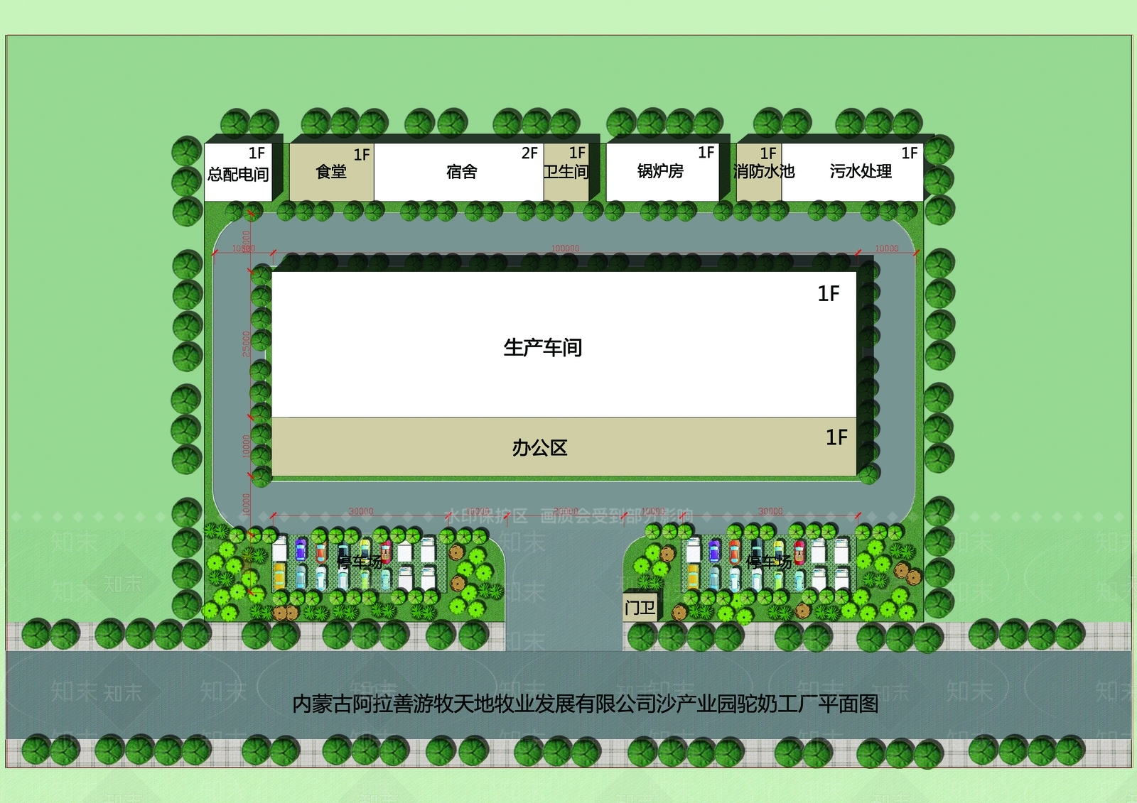现代厂房3D模型下载【ID:1181708609】