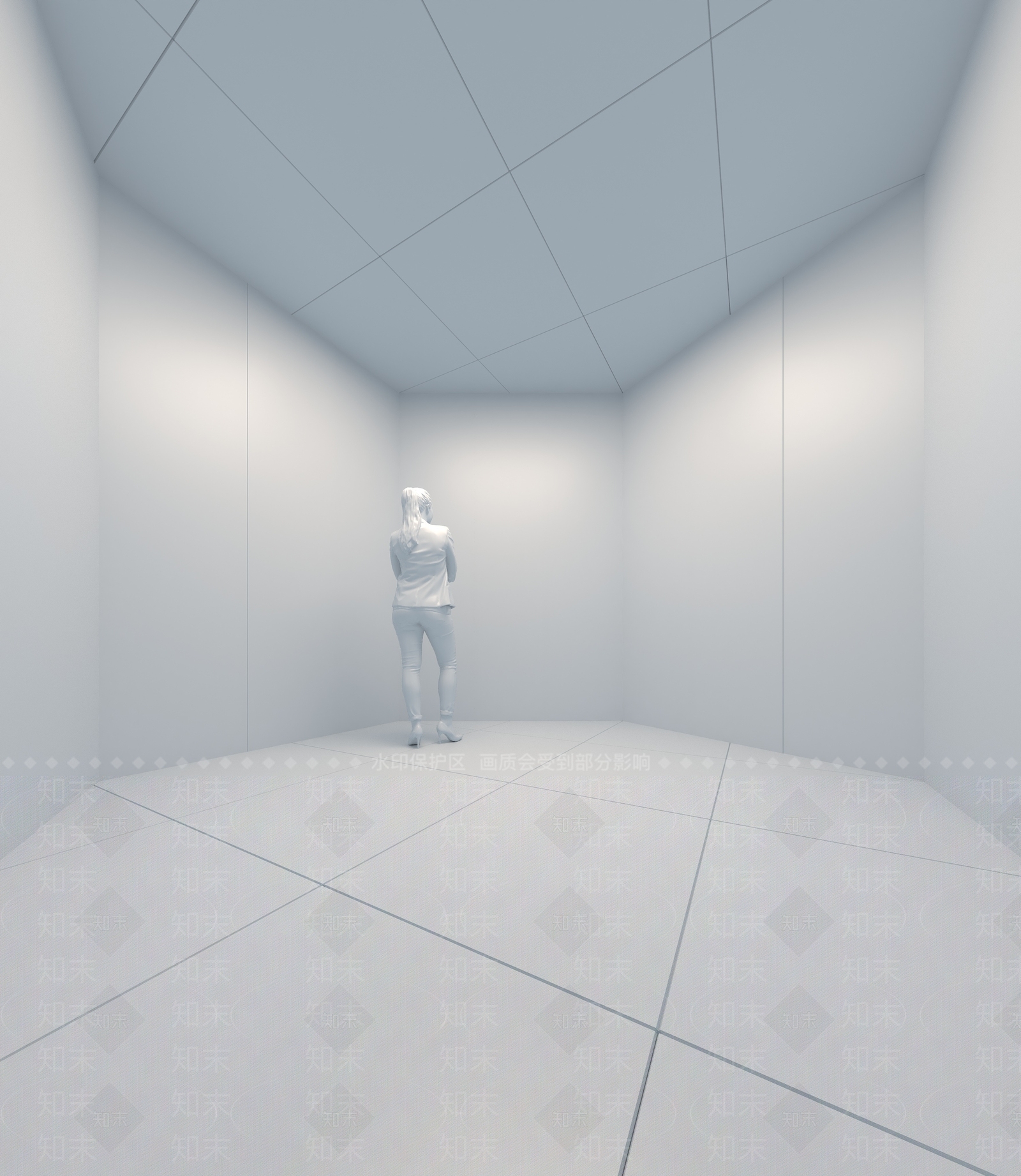现代新中式其他公共空间3D模型下载【ID:1181709185】
