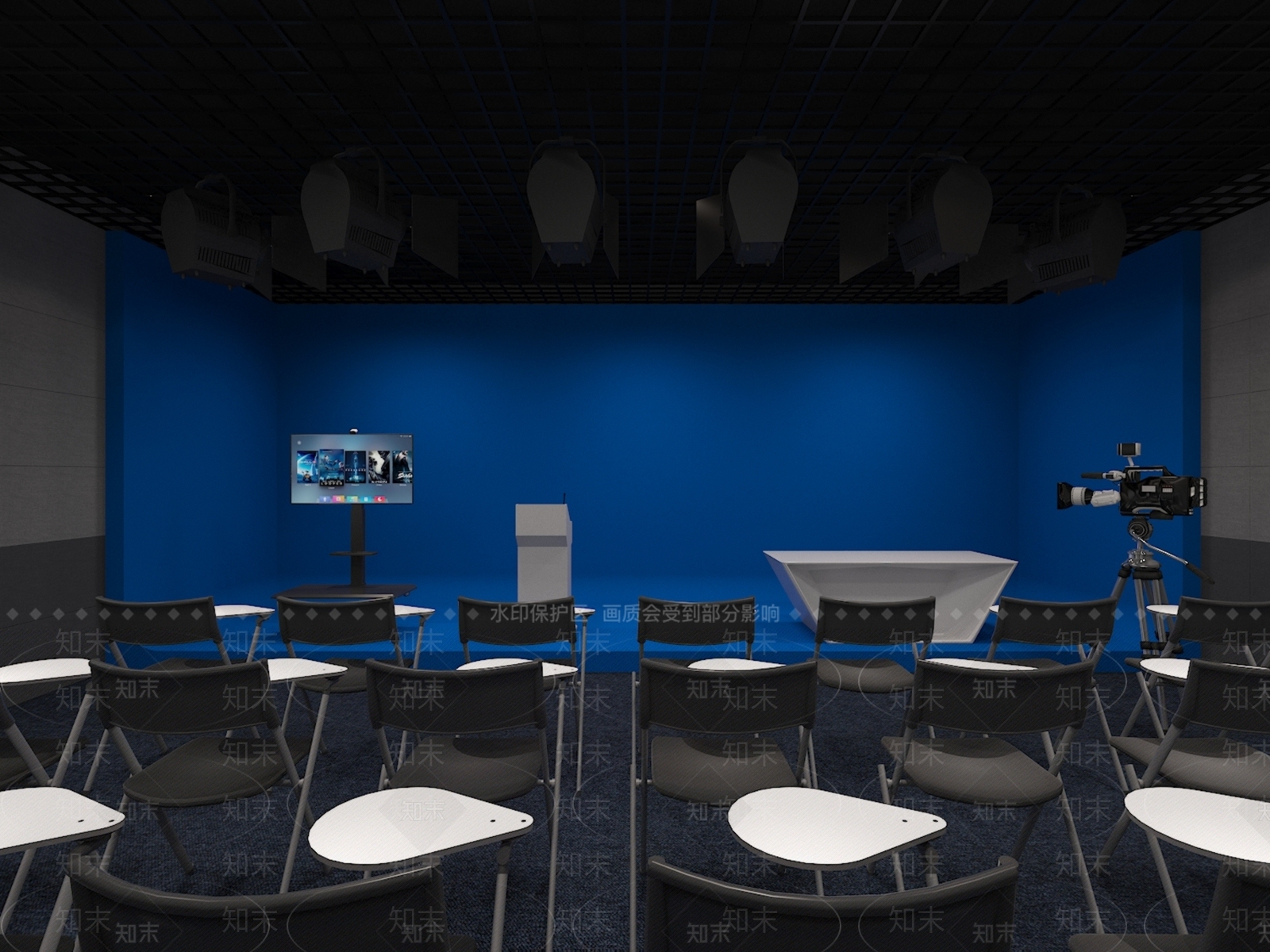现代其他商业空间3D模型下载【ID:1181722651】